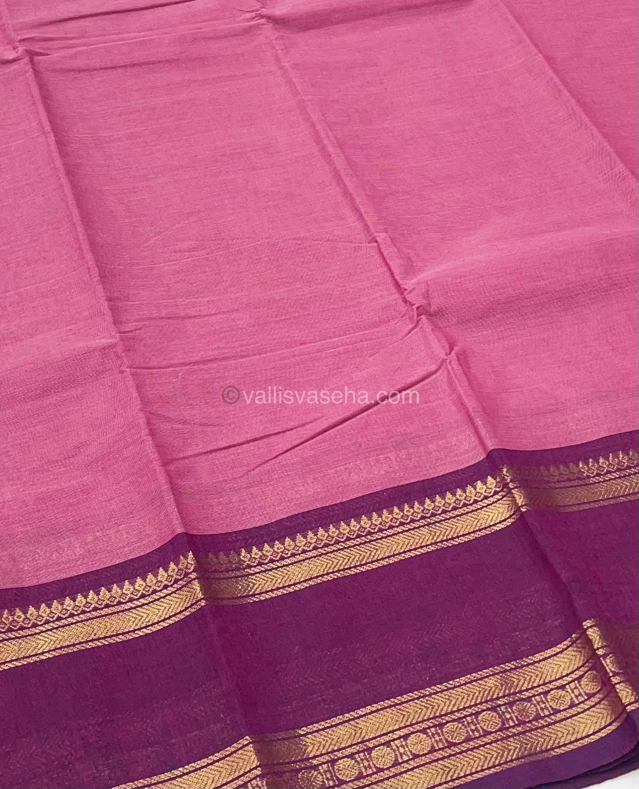Kanchi Cotton Saree - VVKCS006