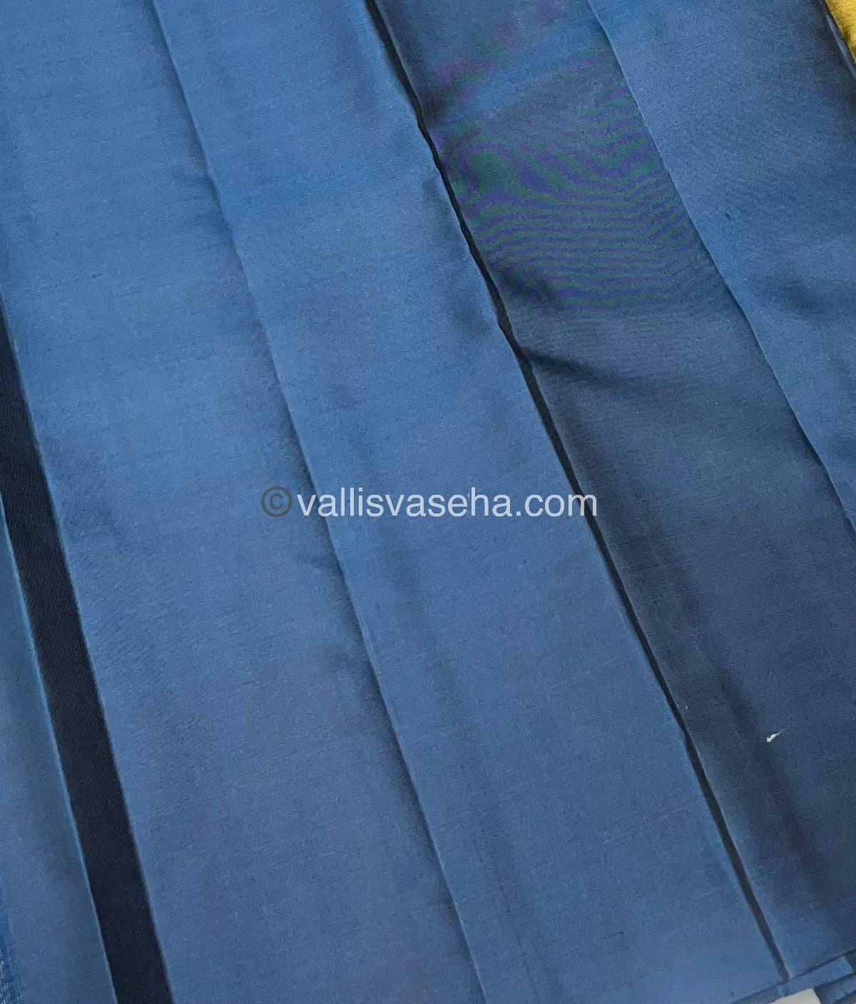 Pure Soft Silk Saree - Temple Design Border - VVPSS032