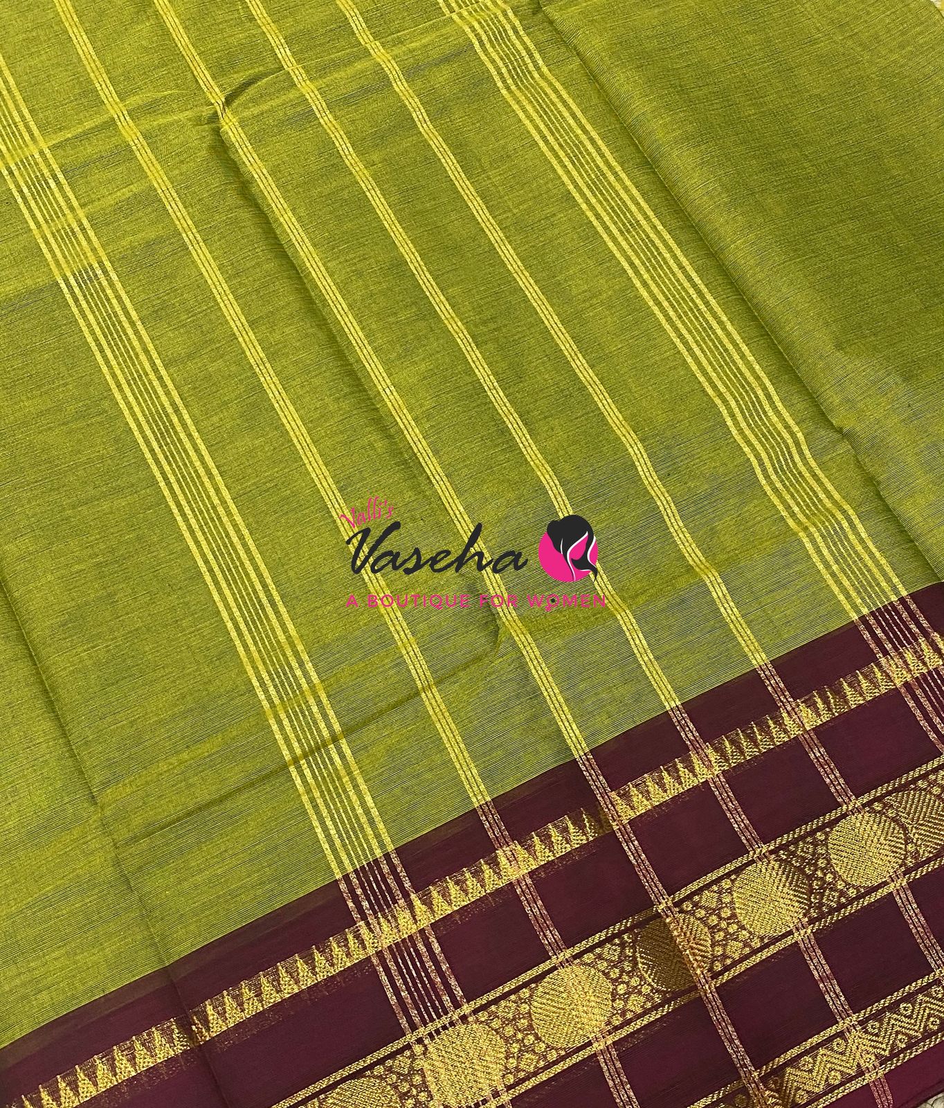 Kanchi Cotton Saree - VVKCS032