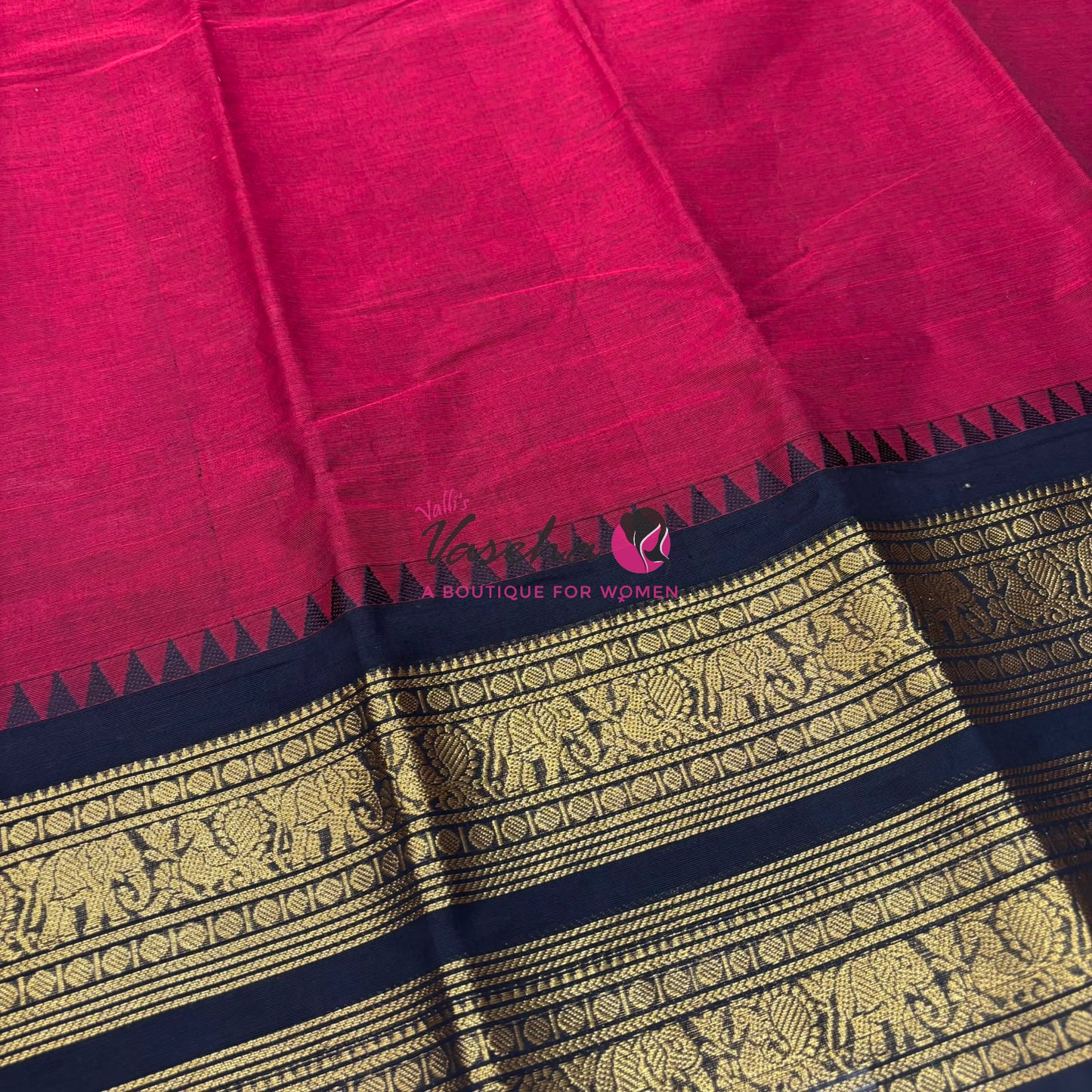 Kanchi Cotton Saree - VVKCS019