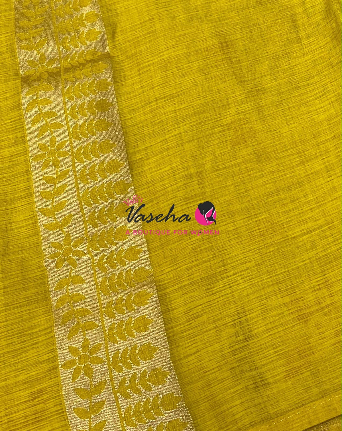 Banarasi - Heritage Meenakari Silk - Yellow Shade - VVBHS016