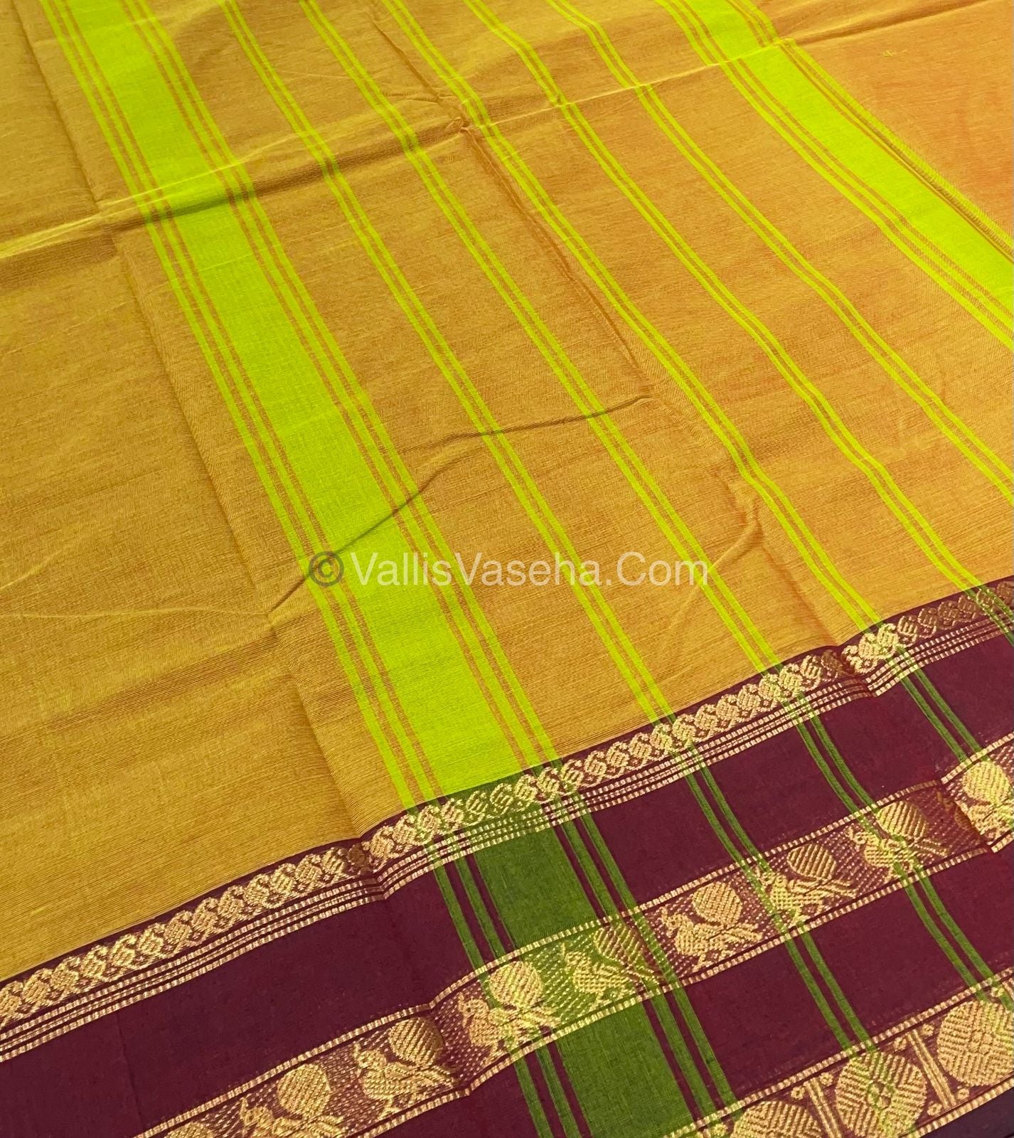 Kanchi Cotton Saree - VVKCS010