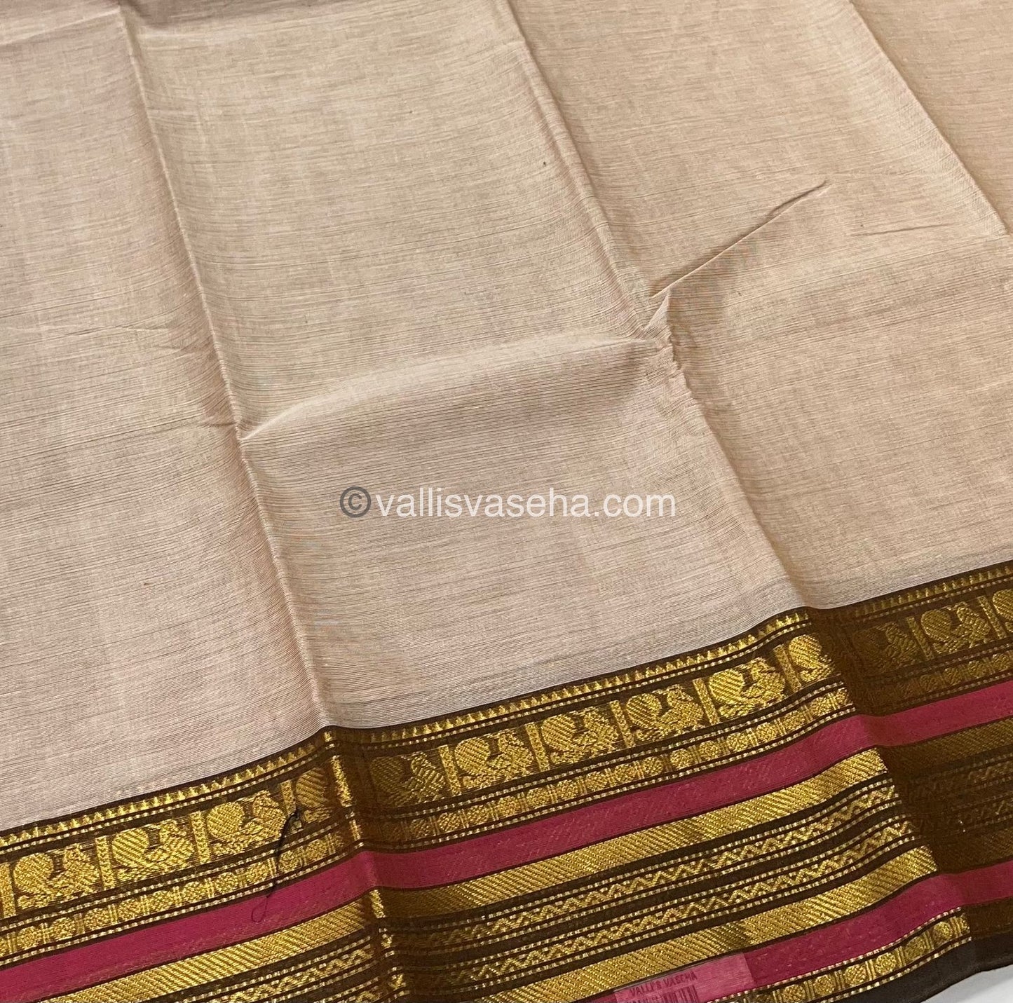 Kanchi Cotton Saree - VVKCS009