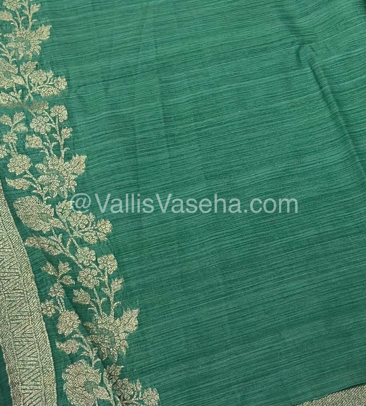 Banarasi - Heritage Silk - Semi Kathan Silk - Pastel Green Shade - VVBHS008