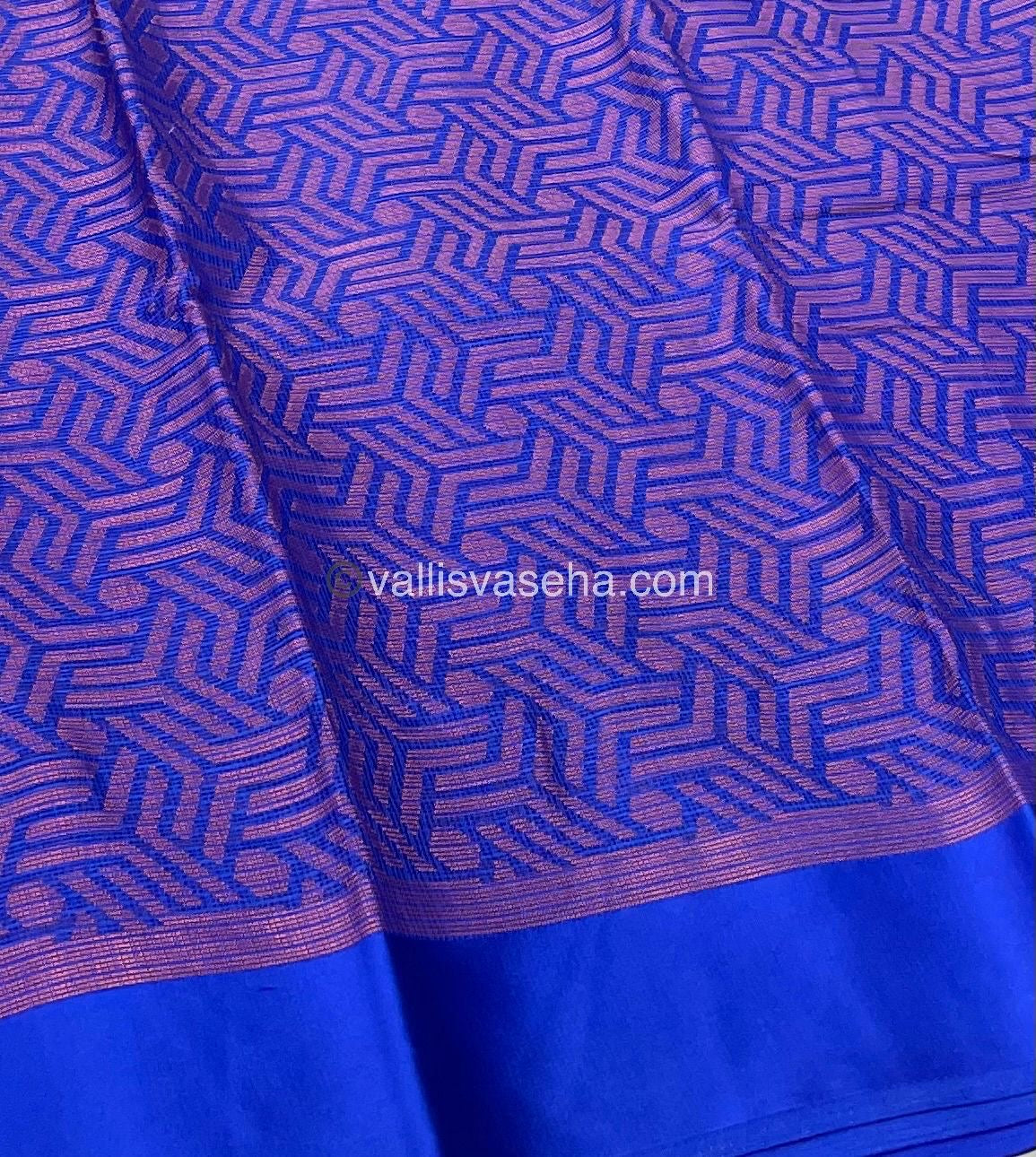 Mixed Cotton Brasso Saree - VVBS001