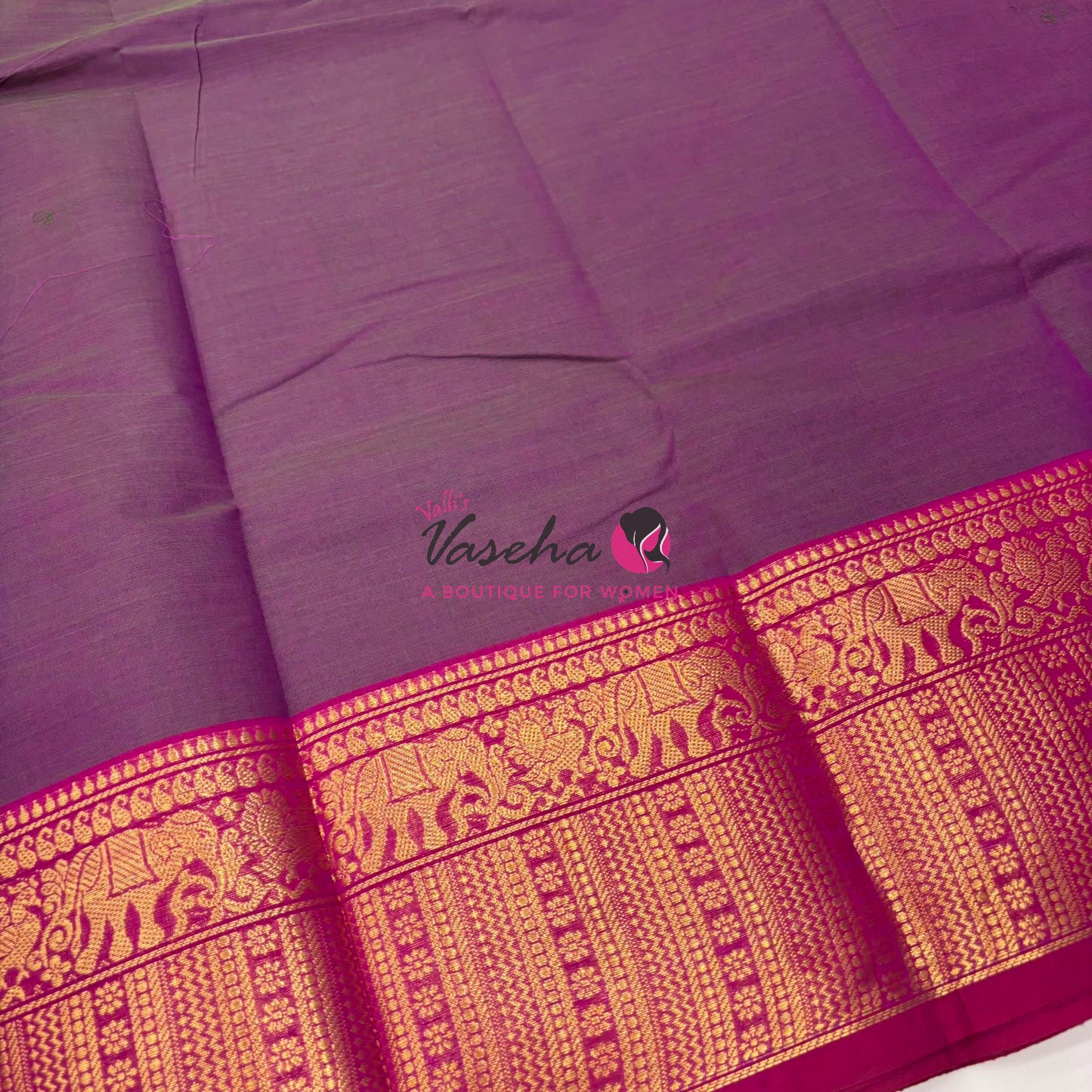 Kanchi Cotton Saree - VVKCS019