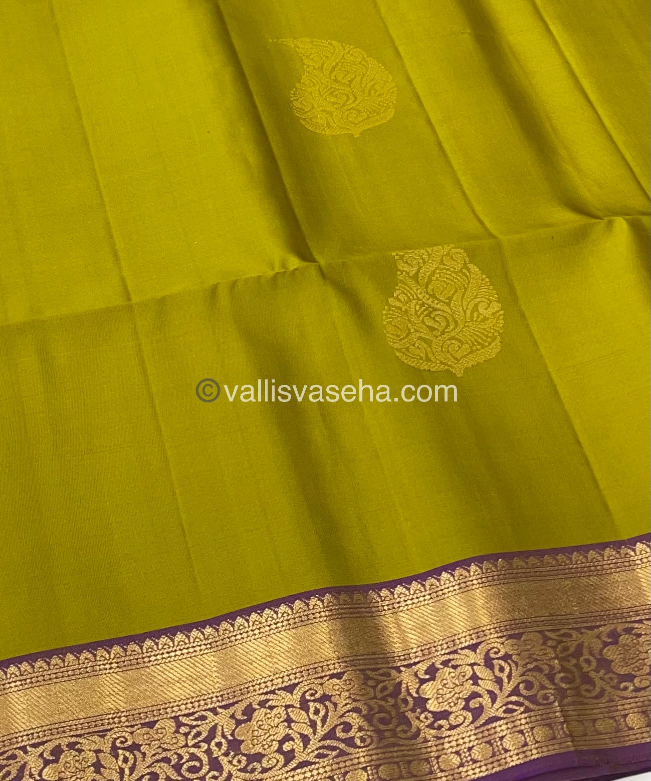 Pure Soft Silk Saree - Kanchi Border - VVPSS015