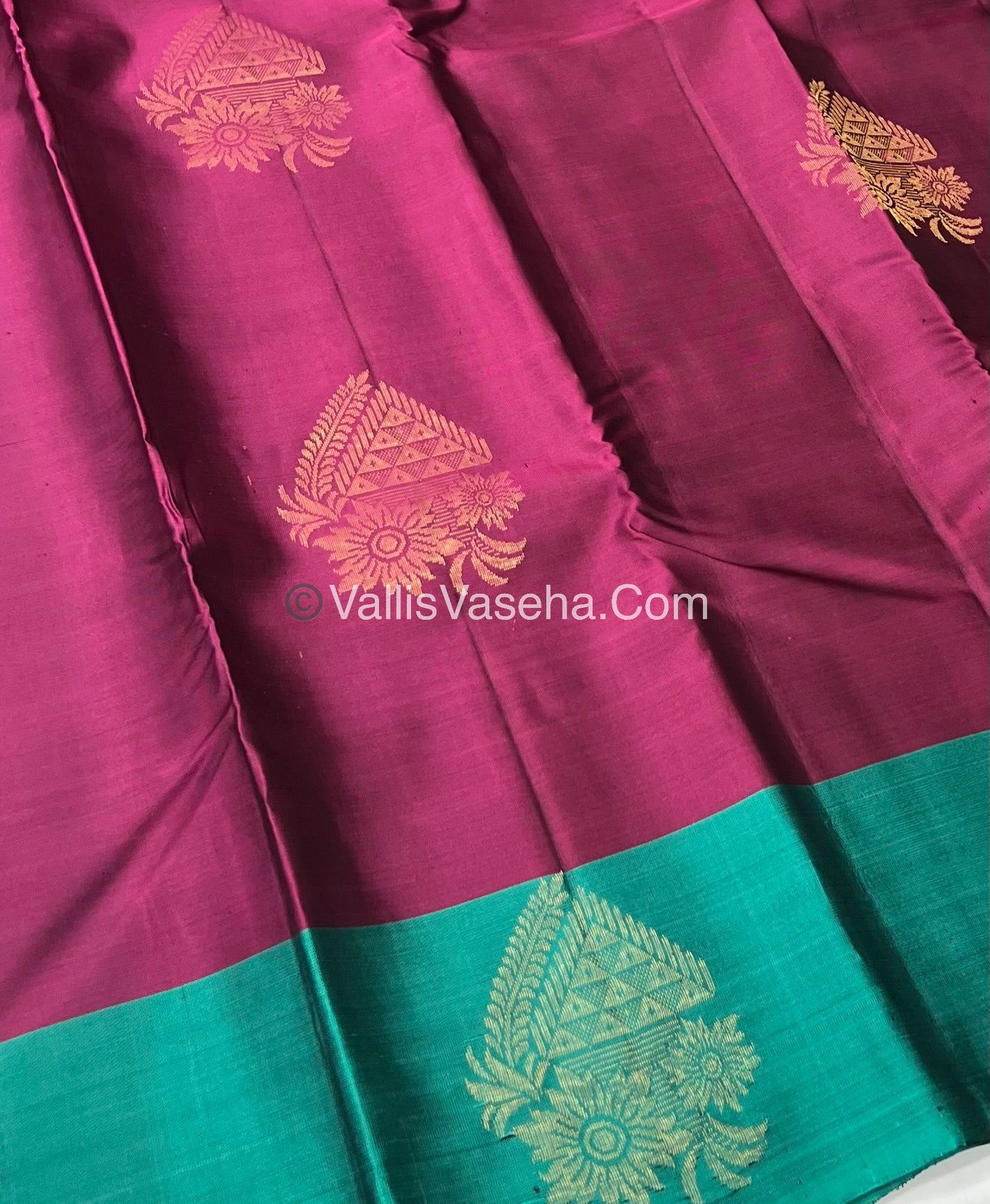 Half Mix - Pure Soft Silk Saree - VVPSS030