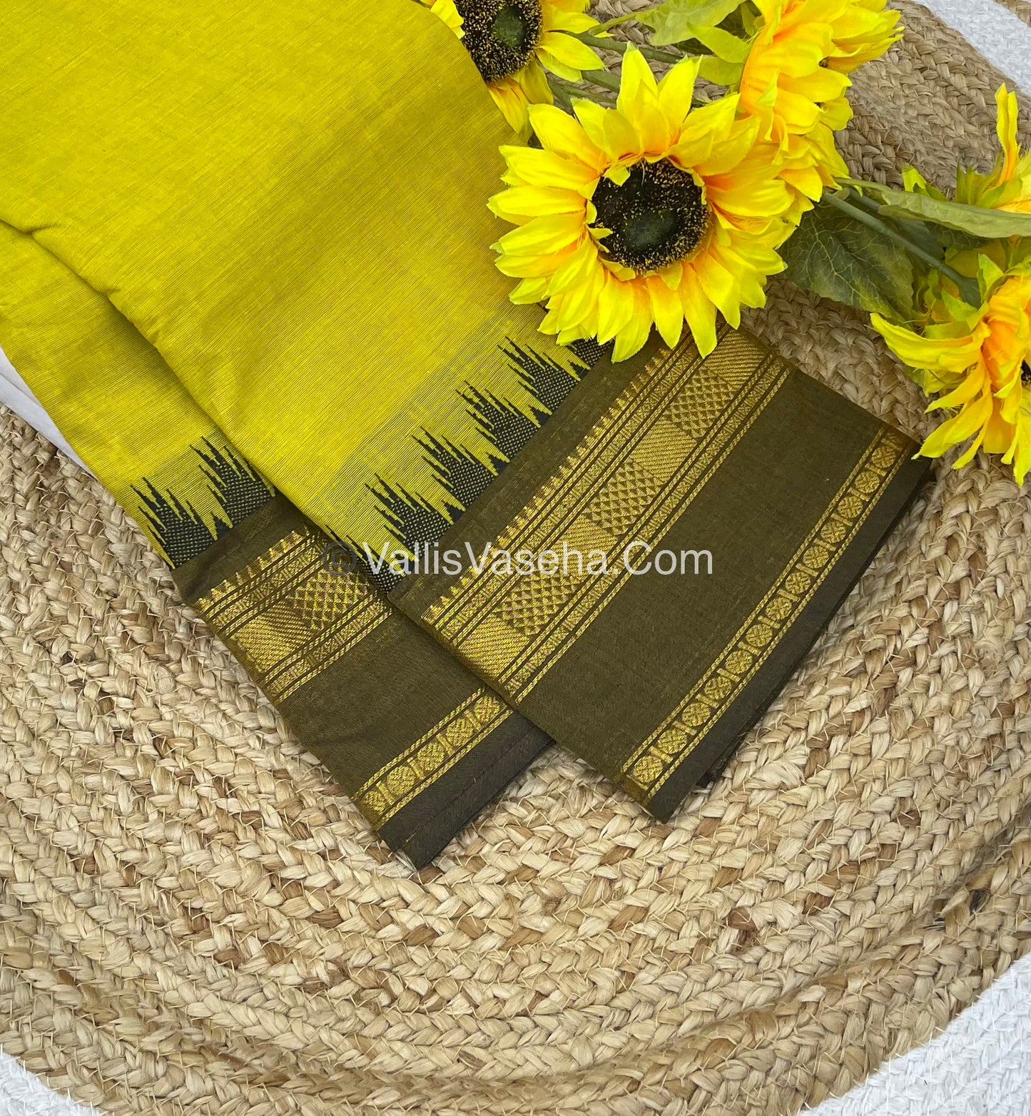 Kanchi Cotton Saree - VVKCS008