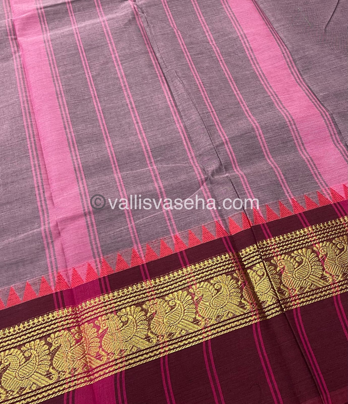 Kanchi Cotton Saree - VVKCS007