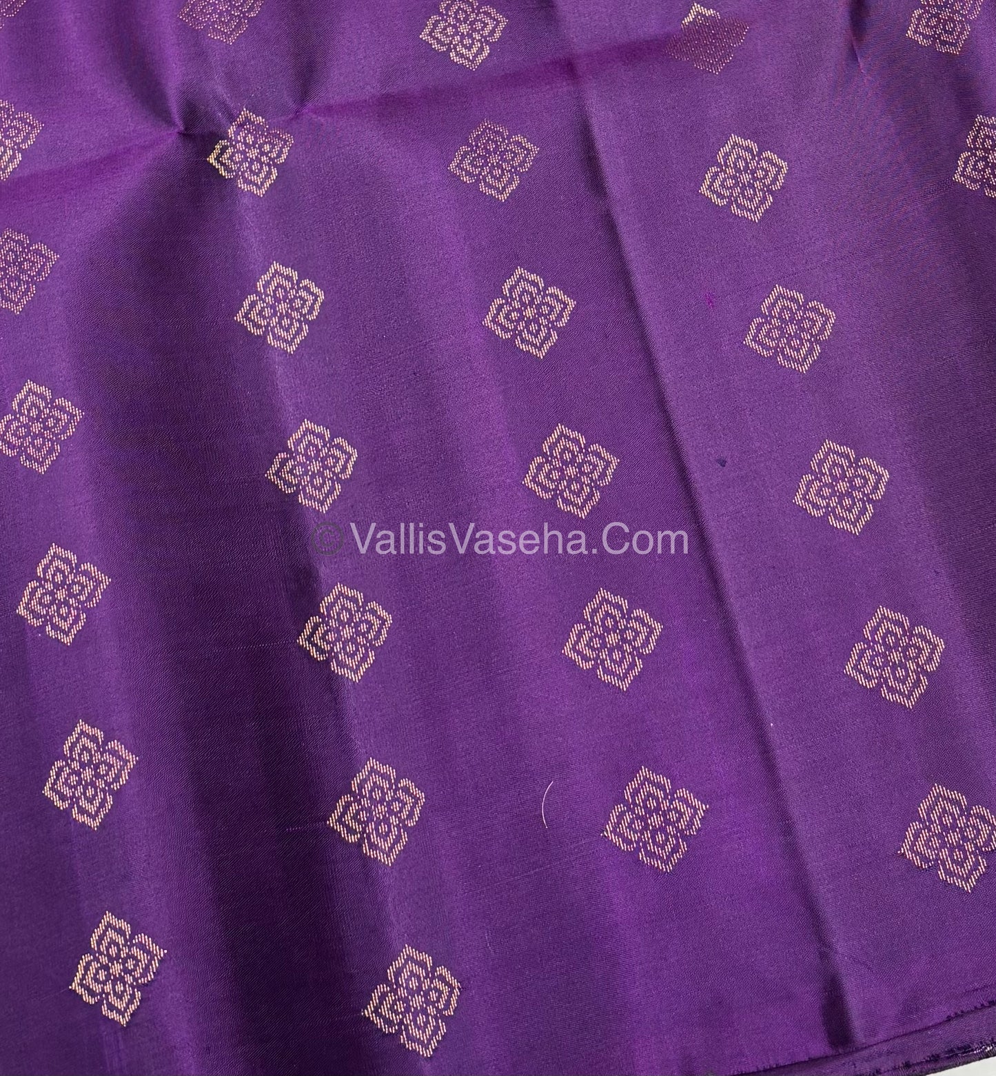 Pure Soft Silk Saree - Border Less - Lemon Green & Purple Combo - VVPSS066