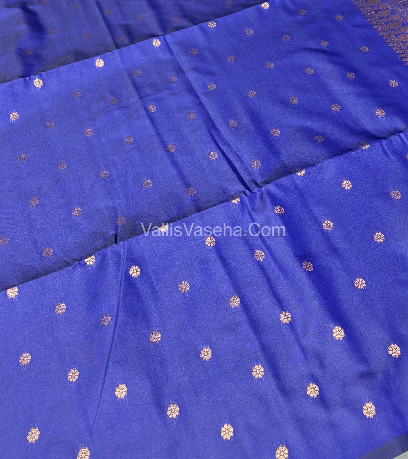 Semi Soft Silk - Borderless - Contemporary Design - Violent Shade -VVSSS012