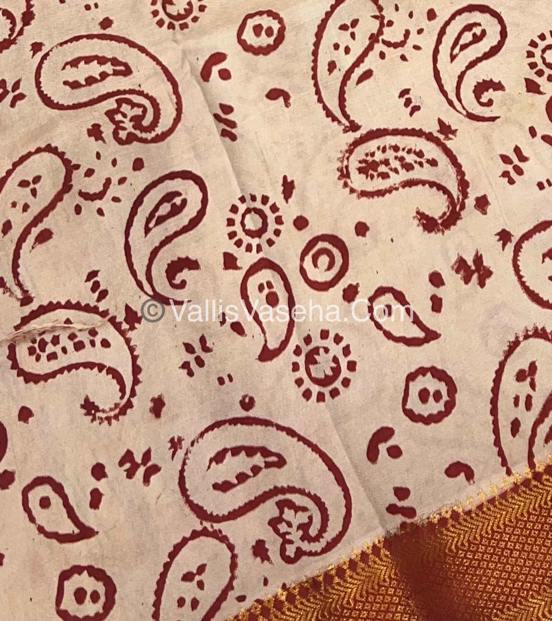 Chennur Silk | Kalamkari Prints | VVCS005