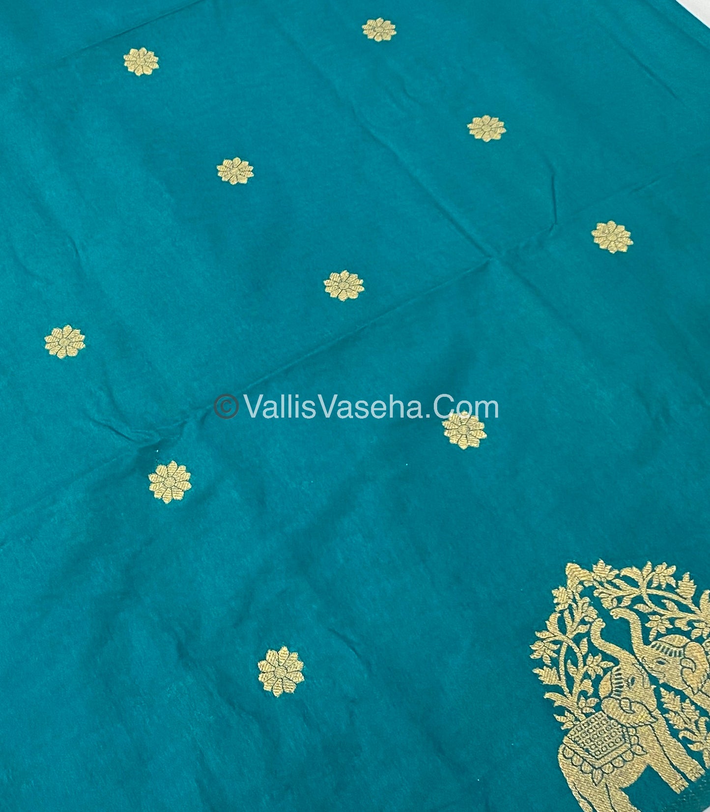 Mulberry Semi Silk - Ramar Green Shade - VVMSS003