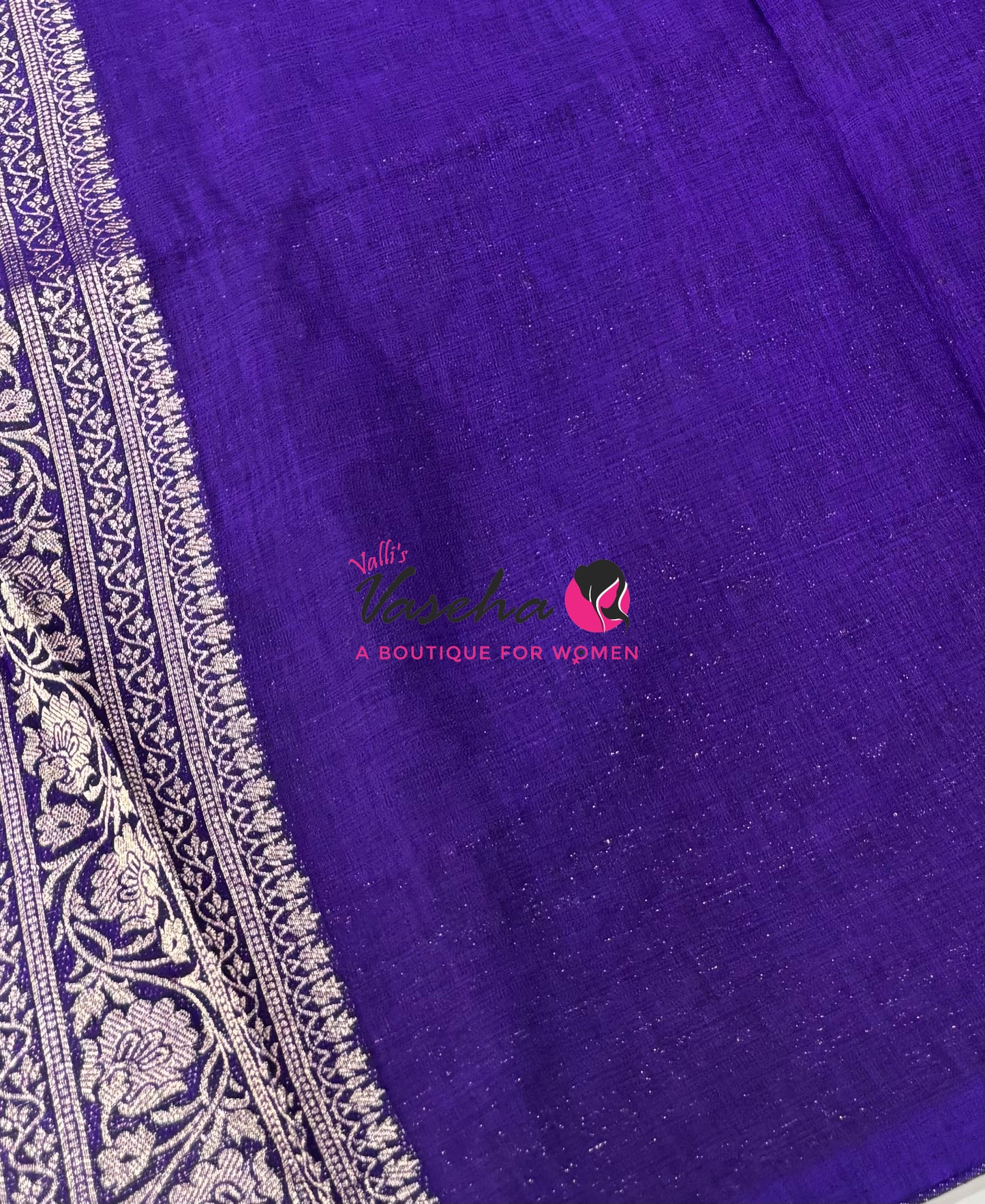Banarasi - Heritage Silk - Semi Kathan Silk - Violet Shade - VVBHS011