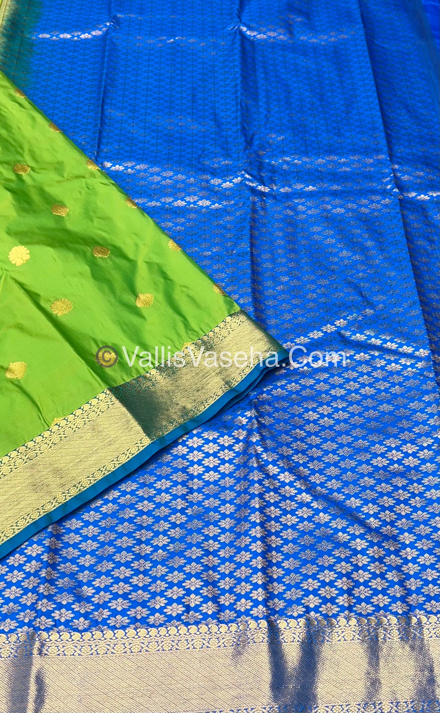 Semi Kanchipuram Soft Silk - VVSSS009