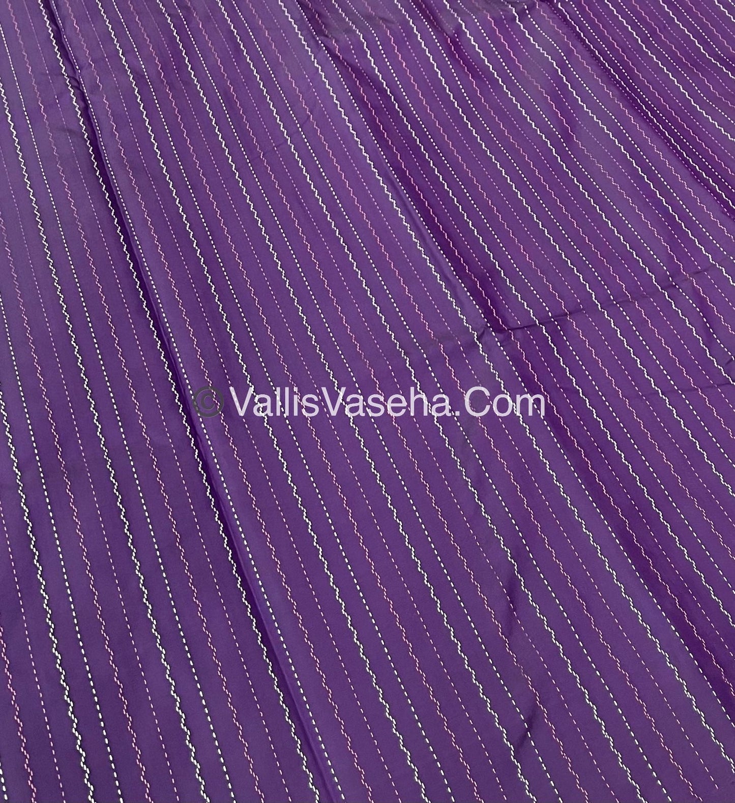 Semi Silk Saree - Aarani Pattu Style - VVSSS005