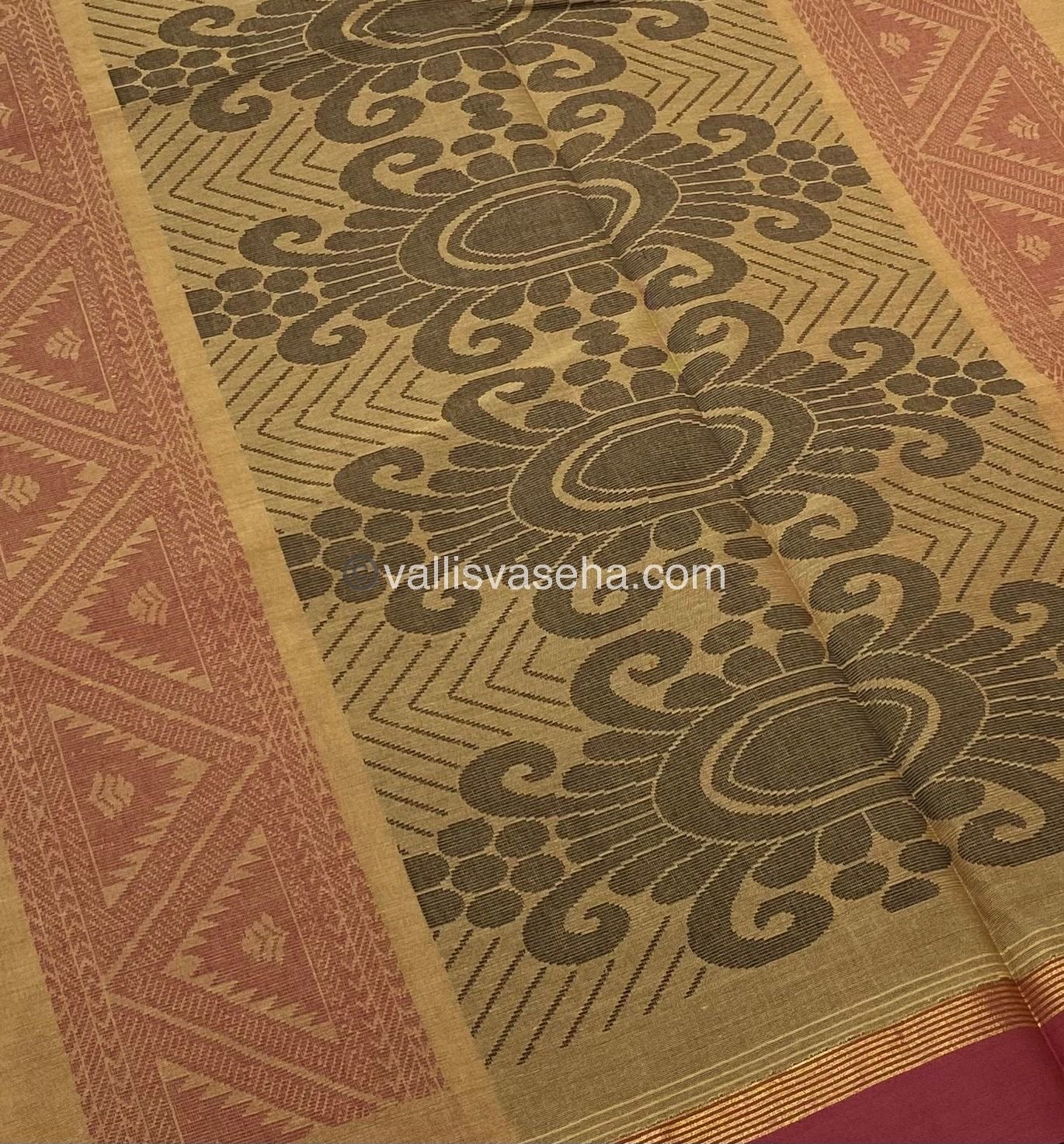 Handloom South Cotton Saree - VVSCS001