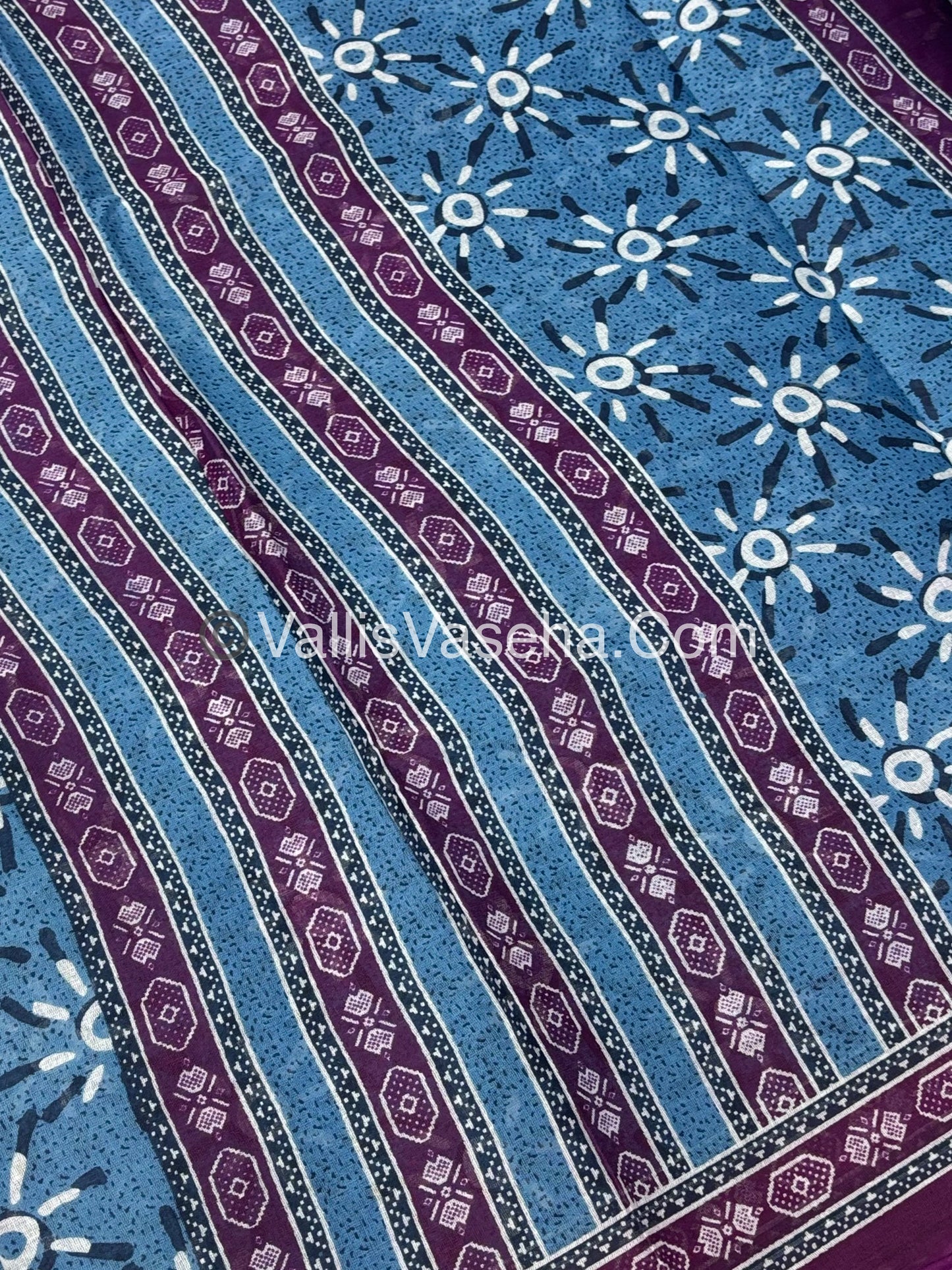 Pure Cotton Voile Saree | VVPVC003