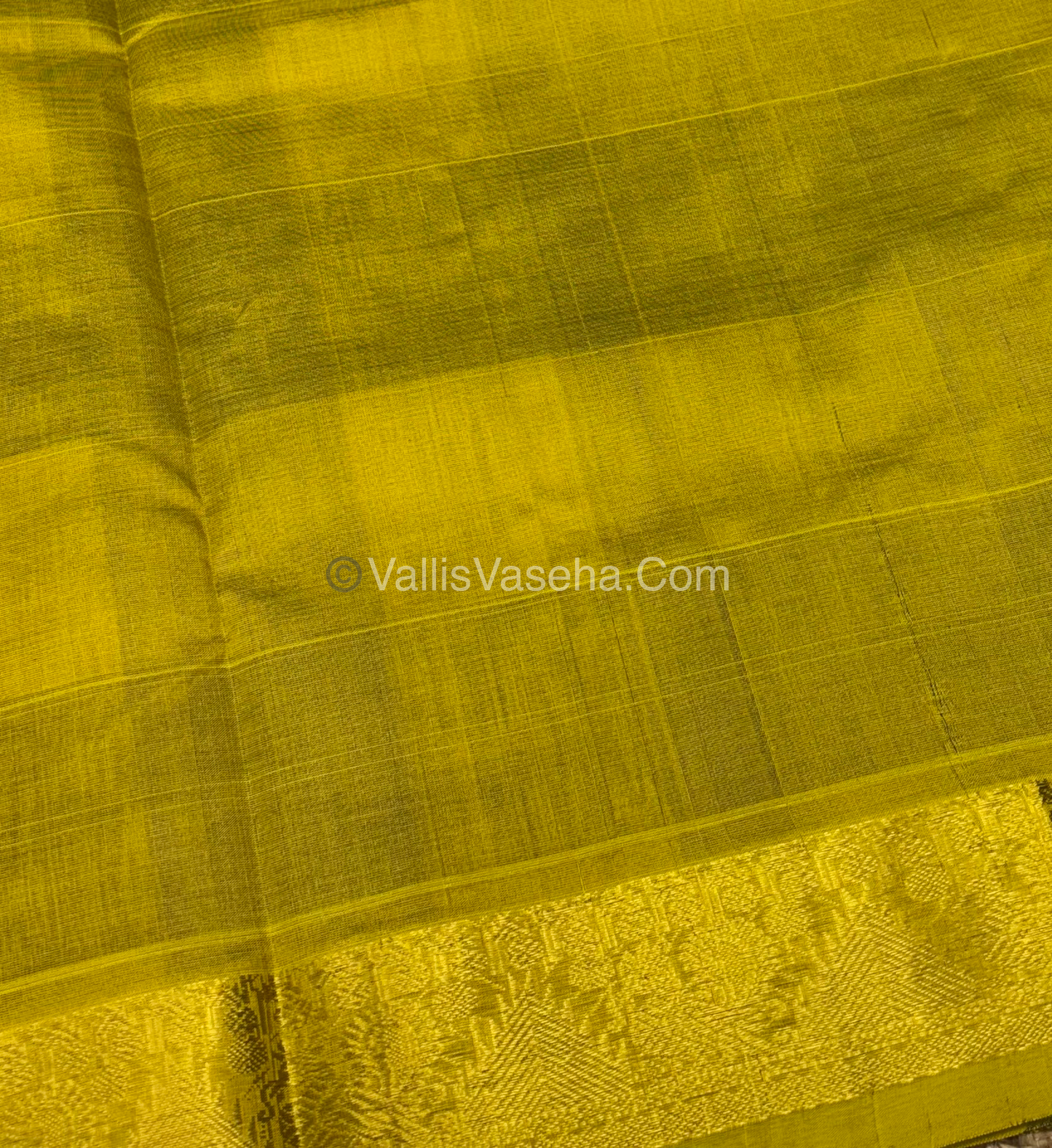 Pure Silk Cotton Saree - Pazhum Pazhamum Checks Design - VVPPSC02