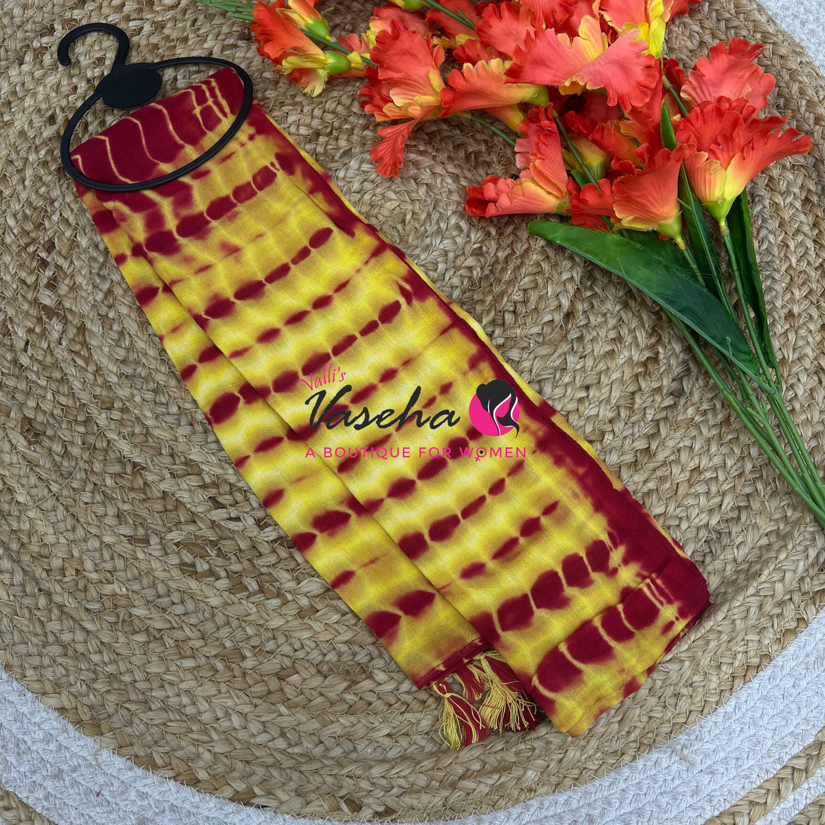Stoles & Dupattas - Shibori print - VVSD001