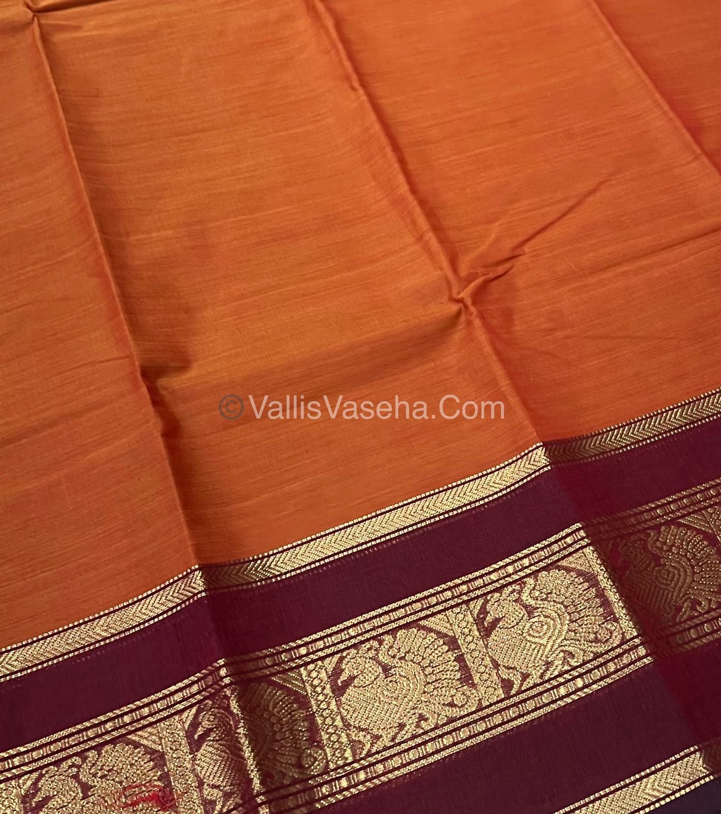 Kanchi Cotton Saree - VVKCS007