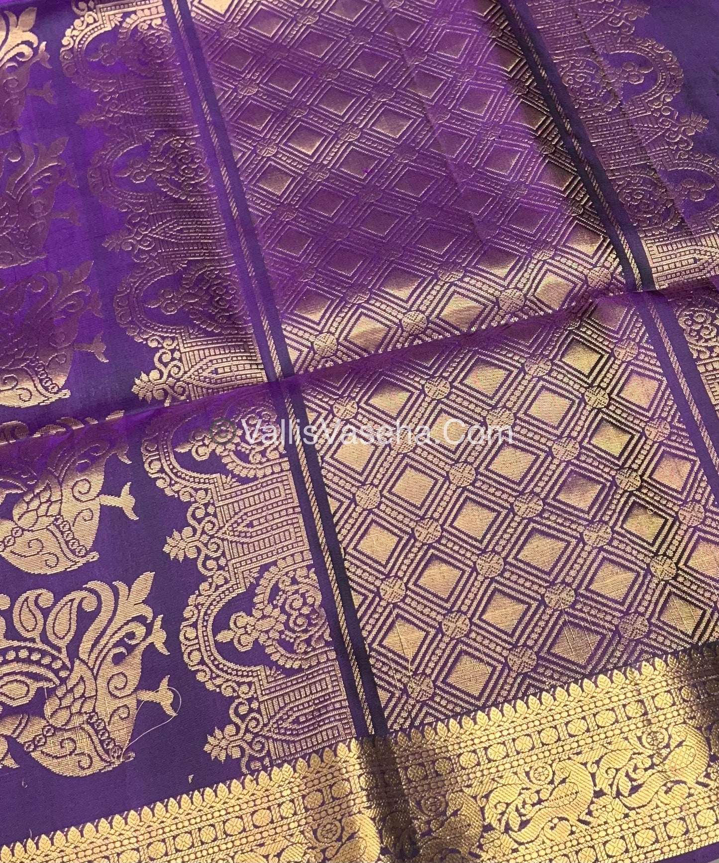 Pure Soft Silk Saree - Kanchi Border - VVPSS033