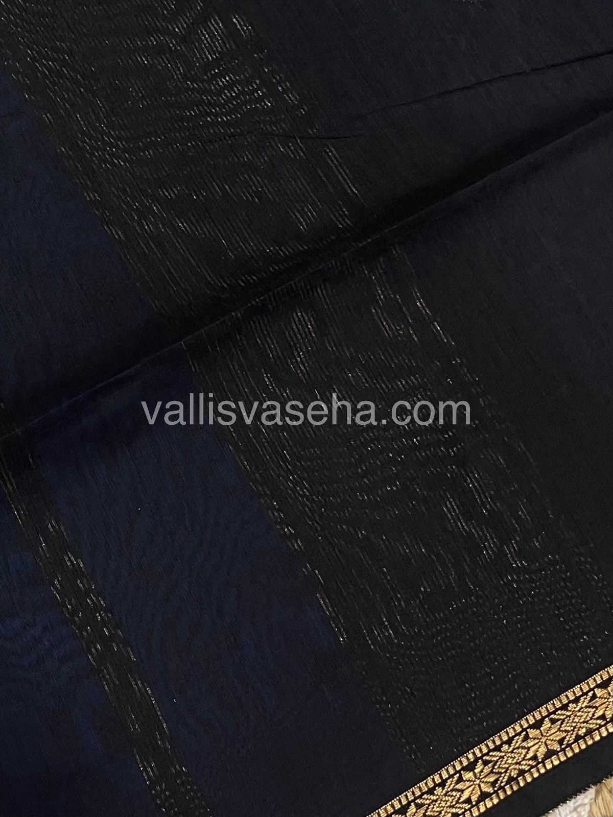 Semi Maheshwari Silk Cotton Saree - VVMSC006