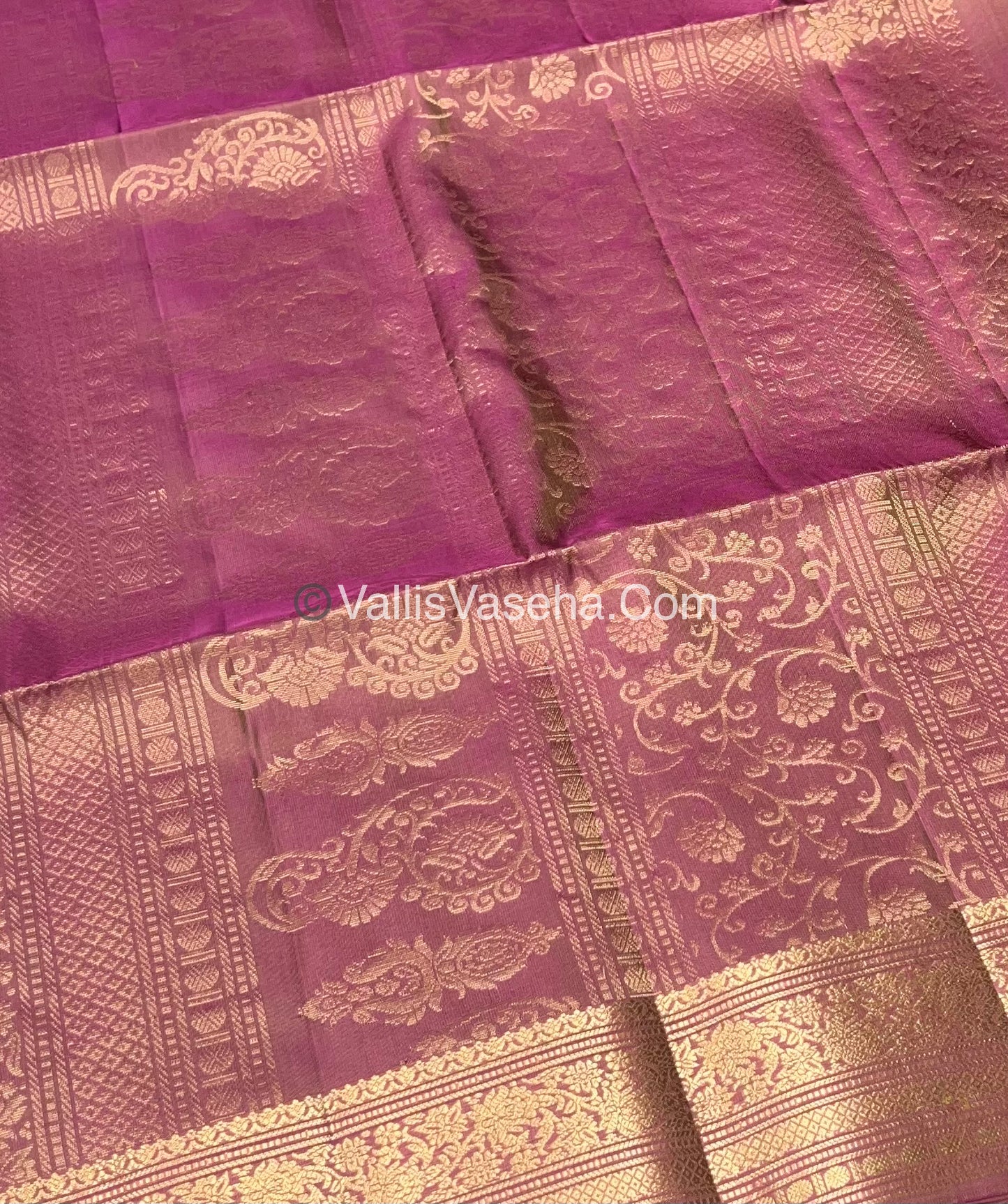 Pure Soft Silk Saree - Kanchi Border - VVPSS033