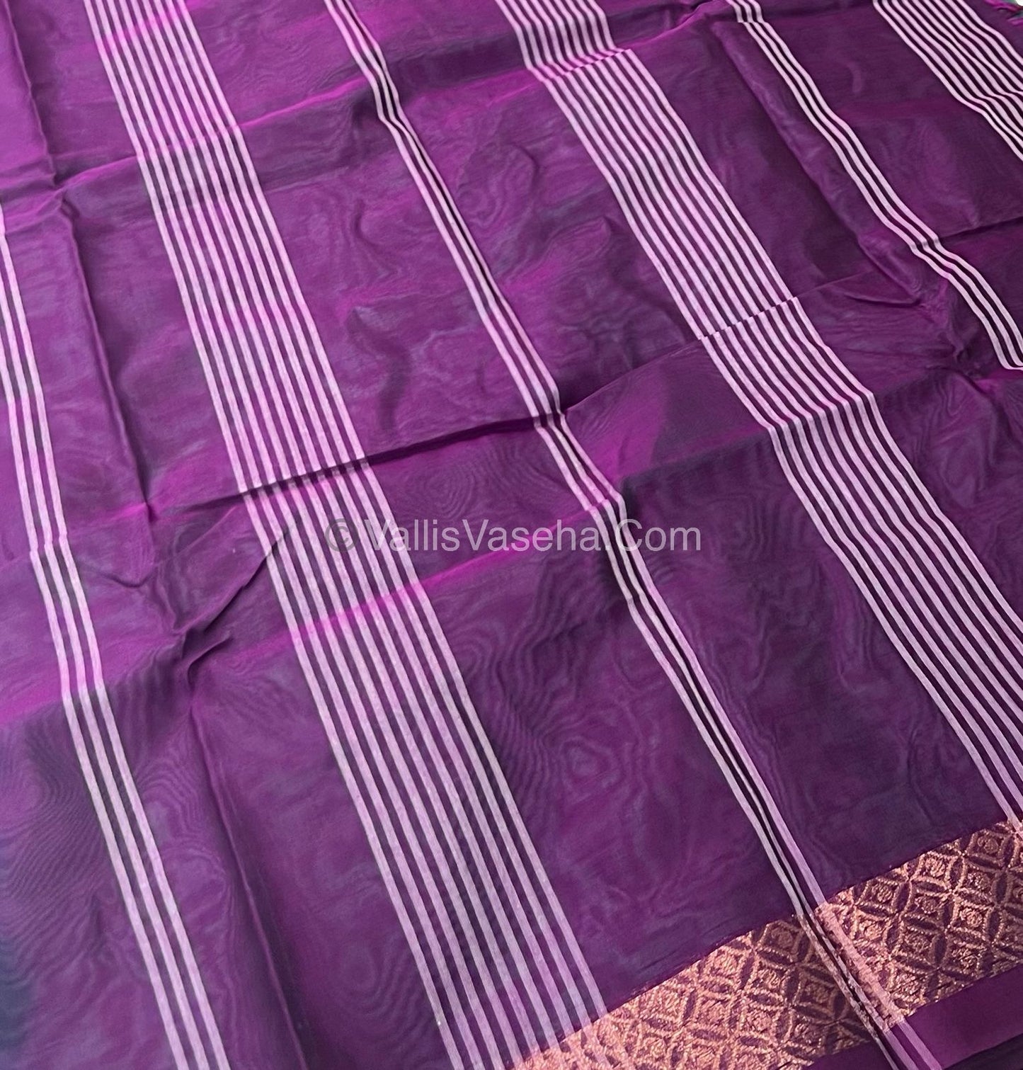 Dhaka Cotton Saree - VVDCS001