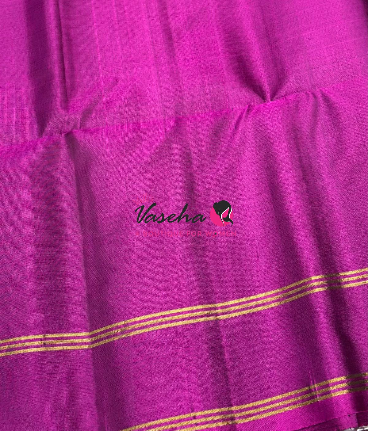 Pure Soft Silk Saree - Purplish Pink Shade - VVPSS134