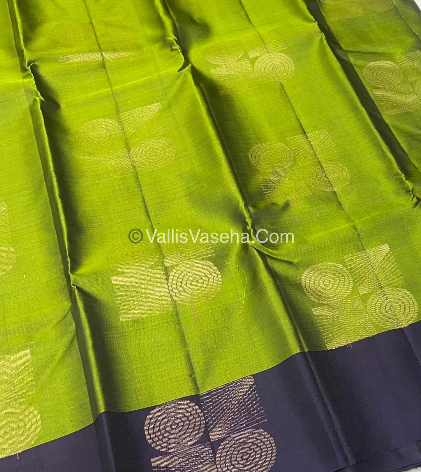 Half Mix - Pure Soft Silk Saree - VVPSS030