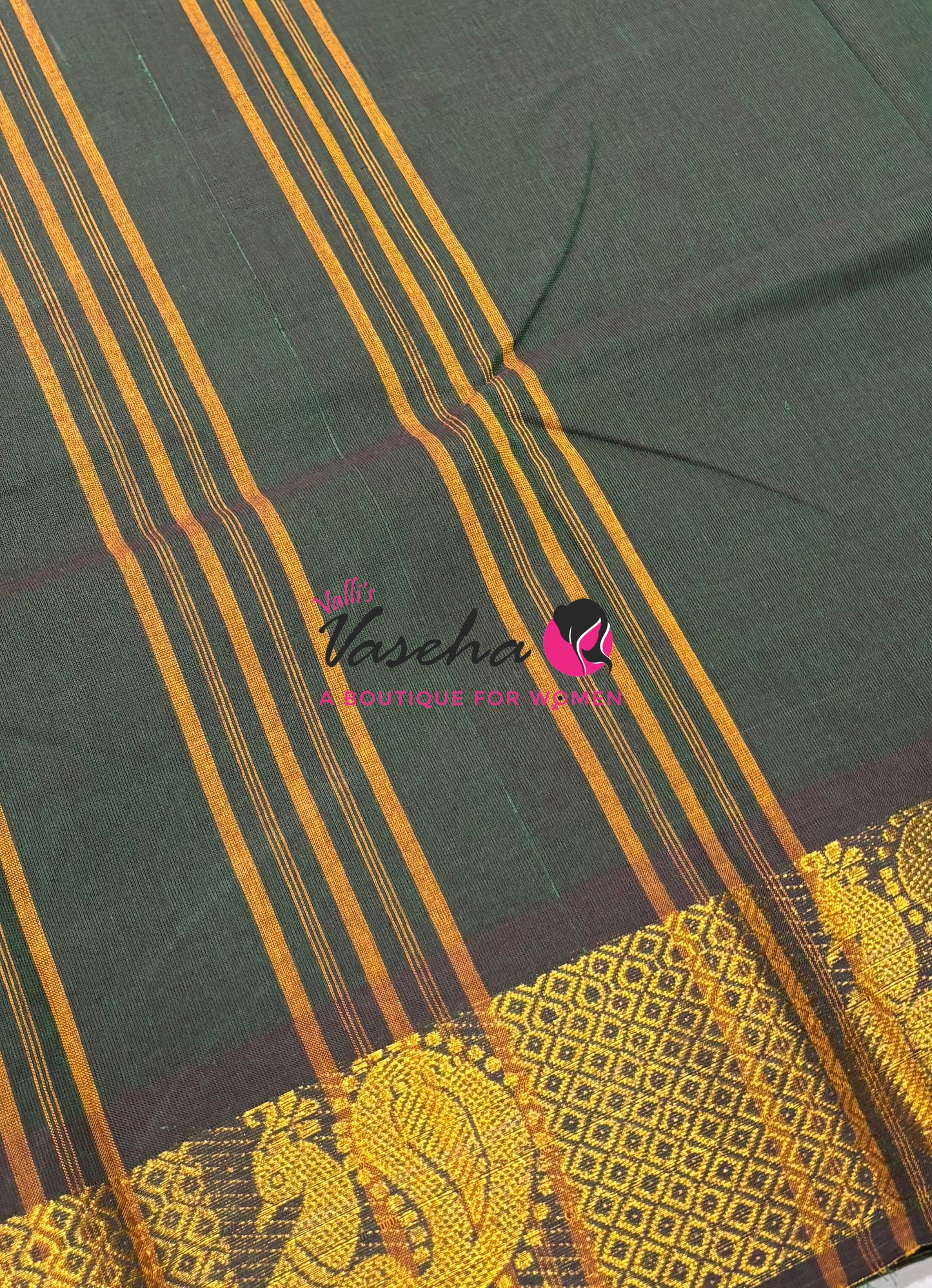 Kanchi Cotton Saree - VVKCS028