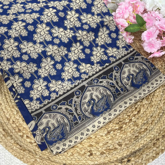Pure Kalamkari Cotton Saree - VVPKC002