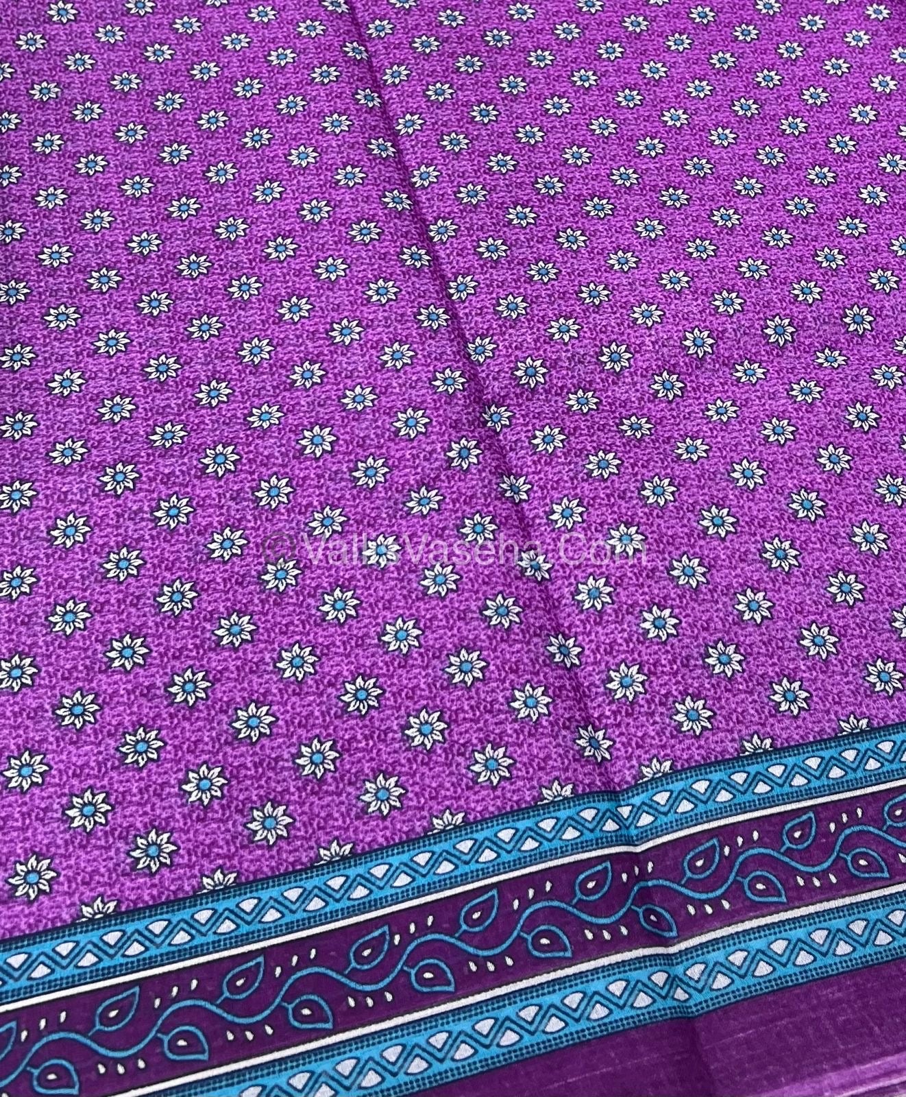 Pure Cotton Voile Saree | VVPVS001