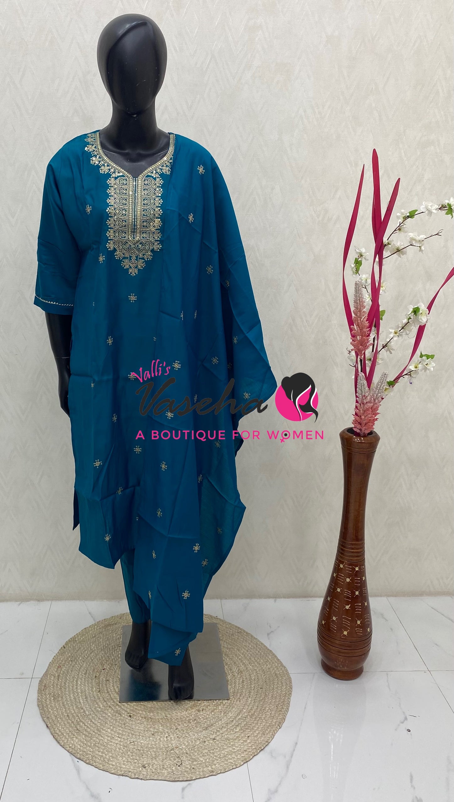 Ready Made |Salwar, Kameez & Duppatta(3pc) | Vedika Silk | VVRMS023