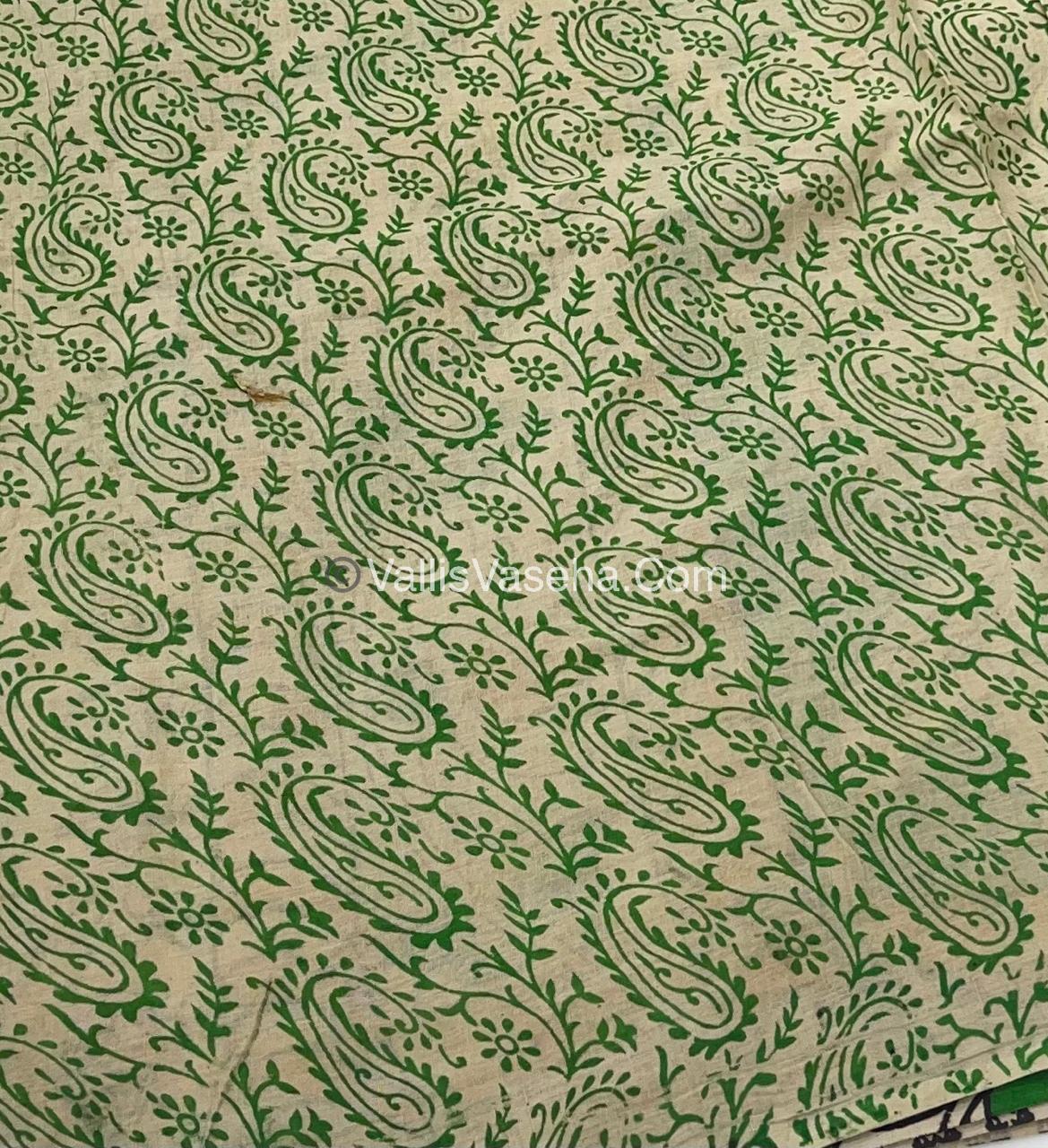 Pure Kalamkari Cotton Saree - VVPKC001