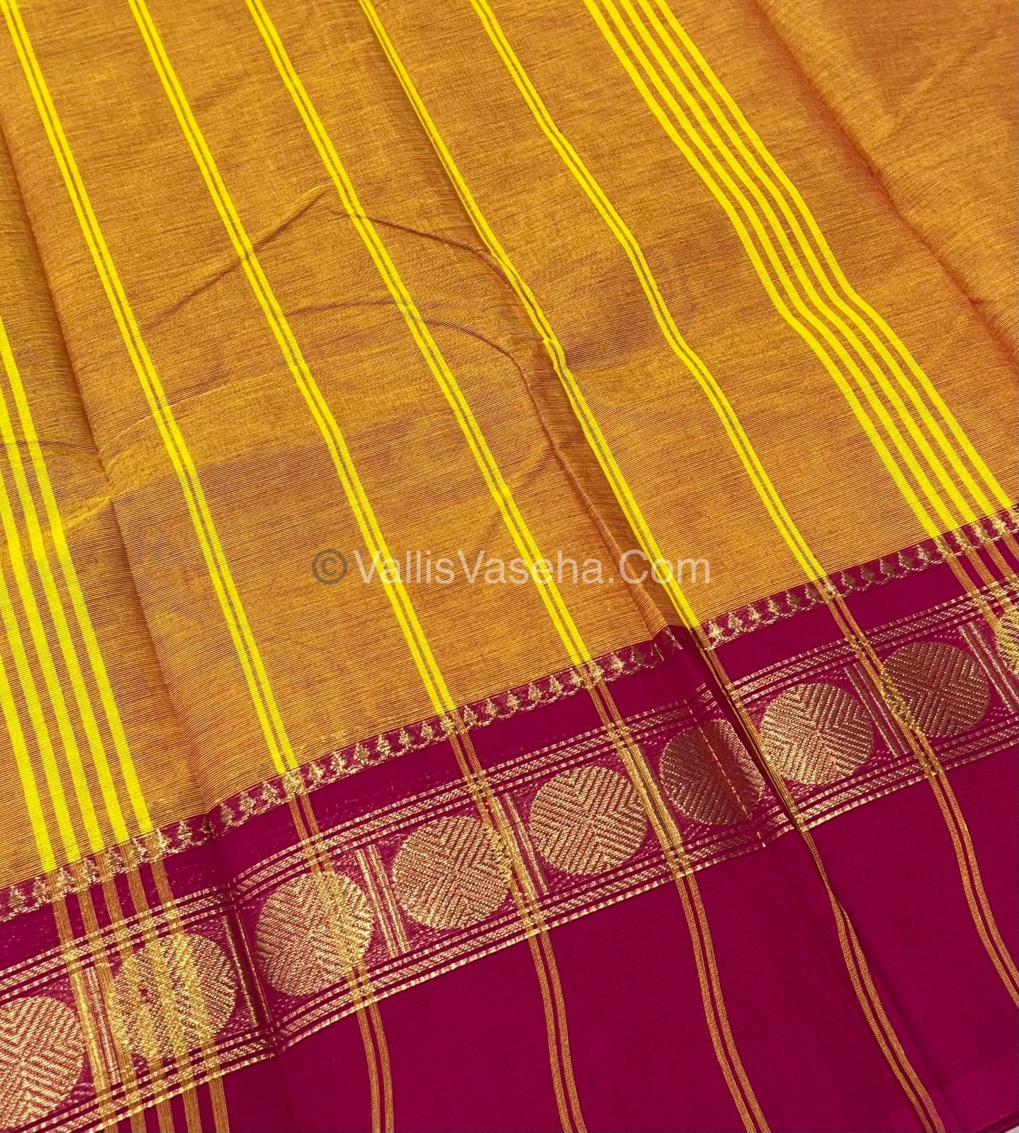 Kanchi Cotton Saree - VVKCS007