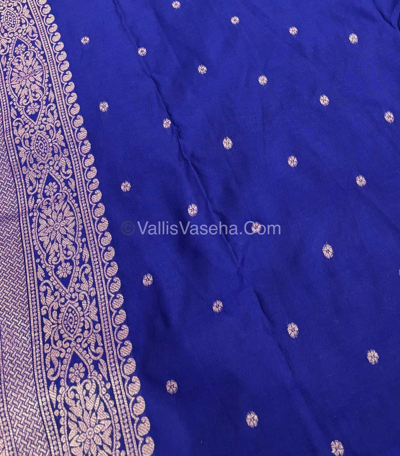 Semi Soft Silk - Blue Shade -VVSSS018