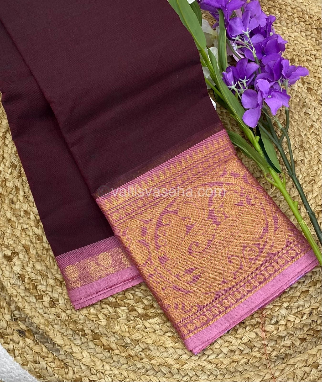 Kanchi Cotton Saree - VVKCS007