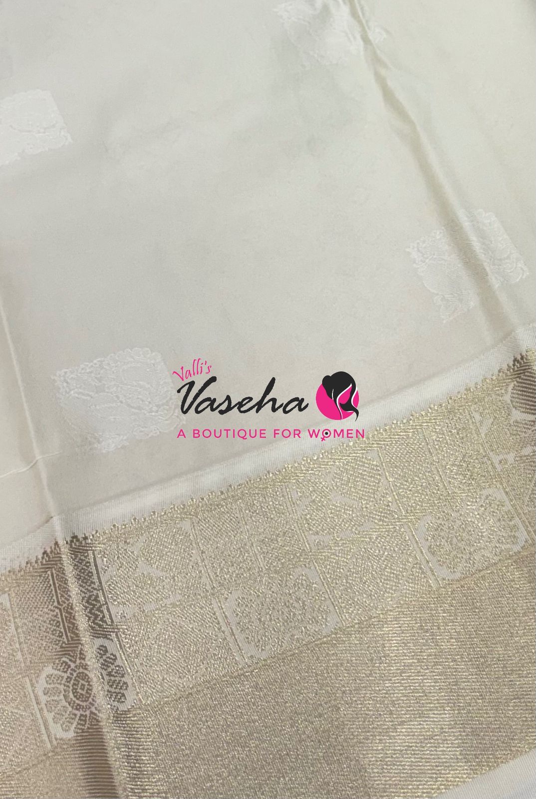 Semi Kanchi Silk - Yellow & Cream - VVSKS007
