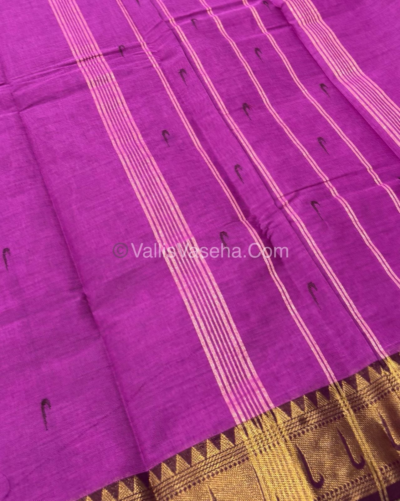Kanchi Cotton Saree - VVKCS017