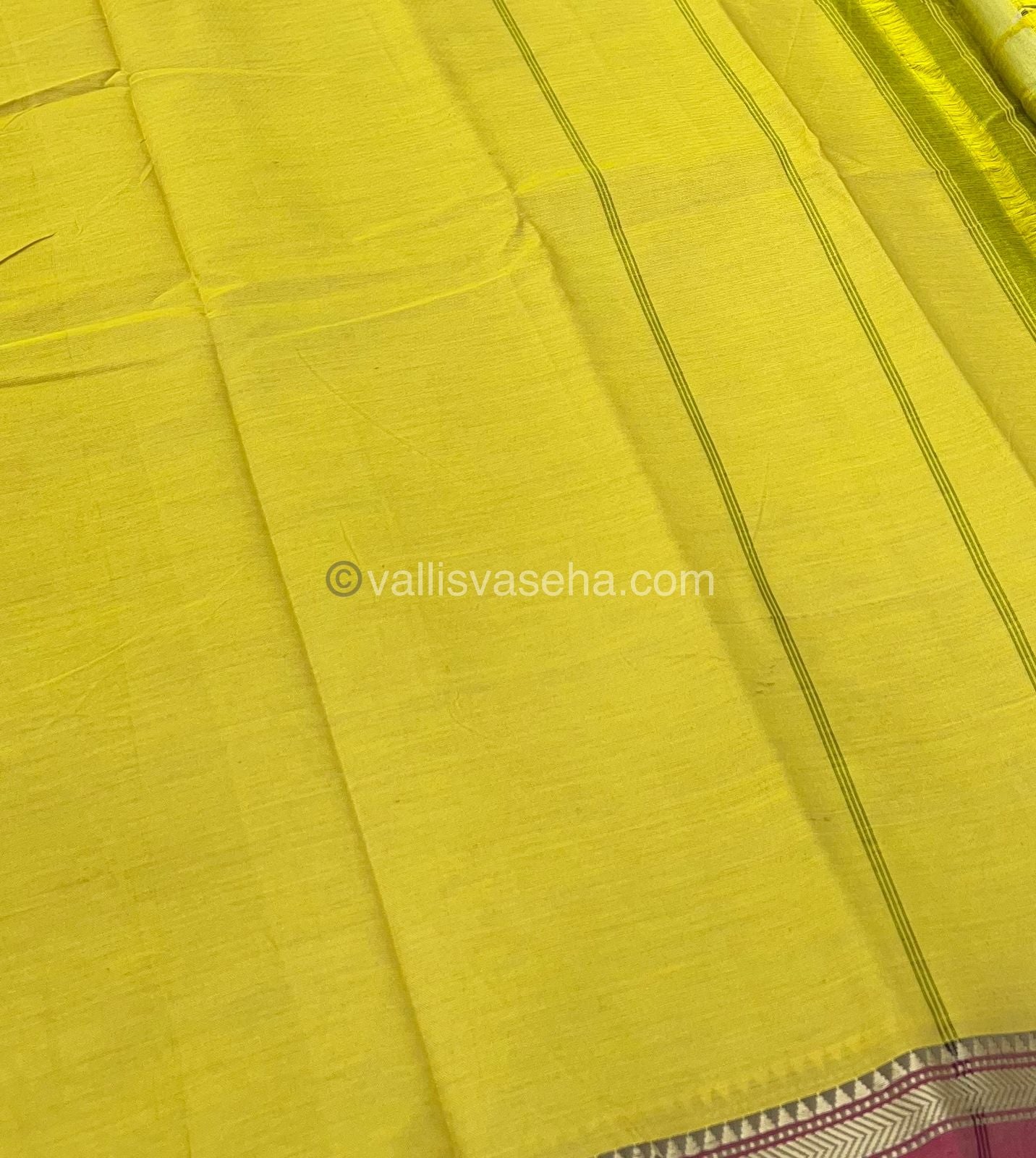 Narayanapet Mercerised Cotton Saree - VVNMC001