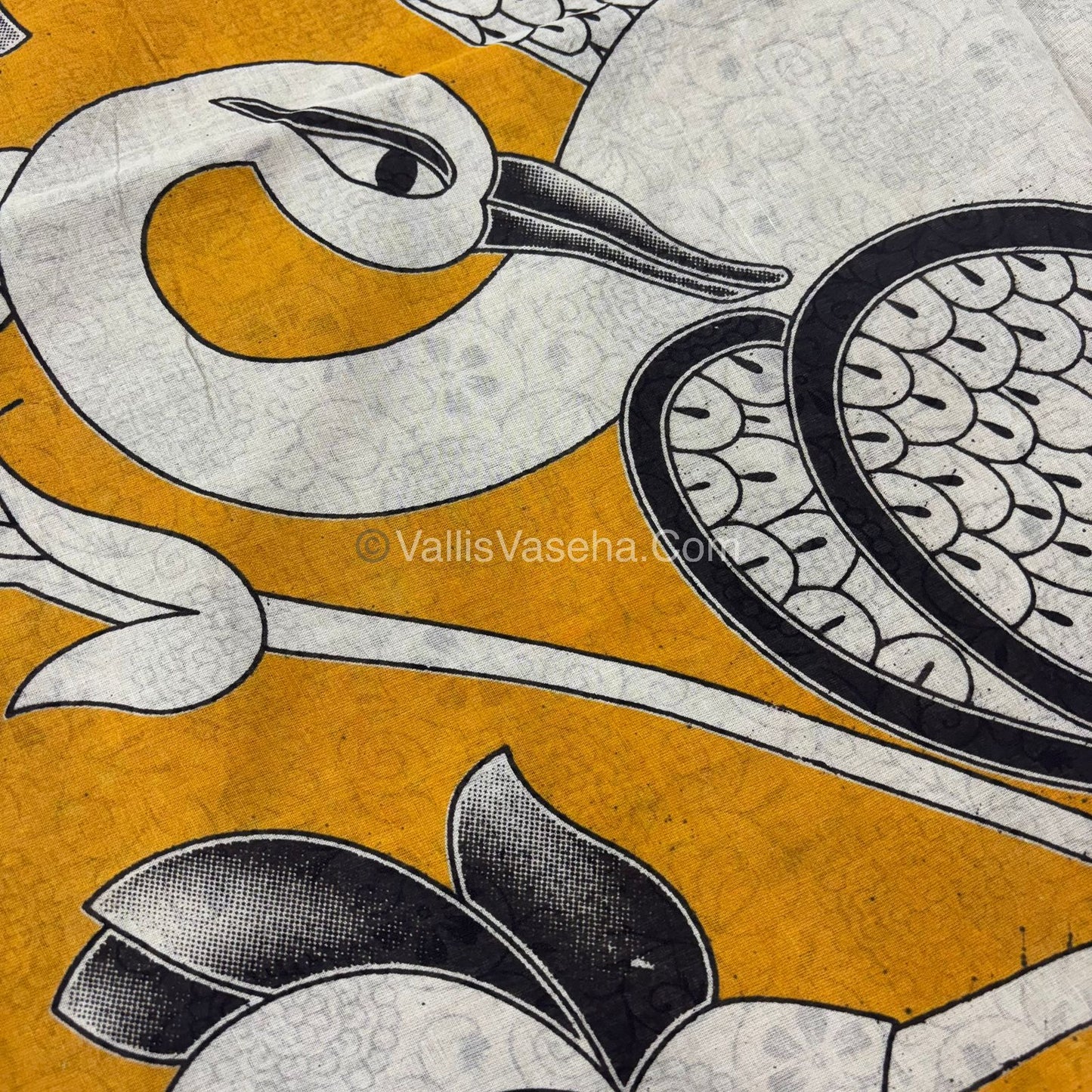 Pure Kalamkari Cotton Saree - VVPKC002