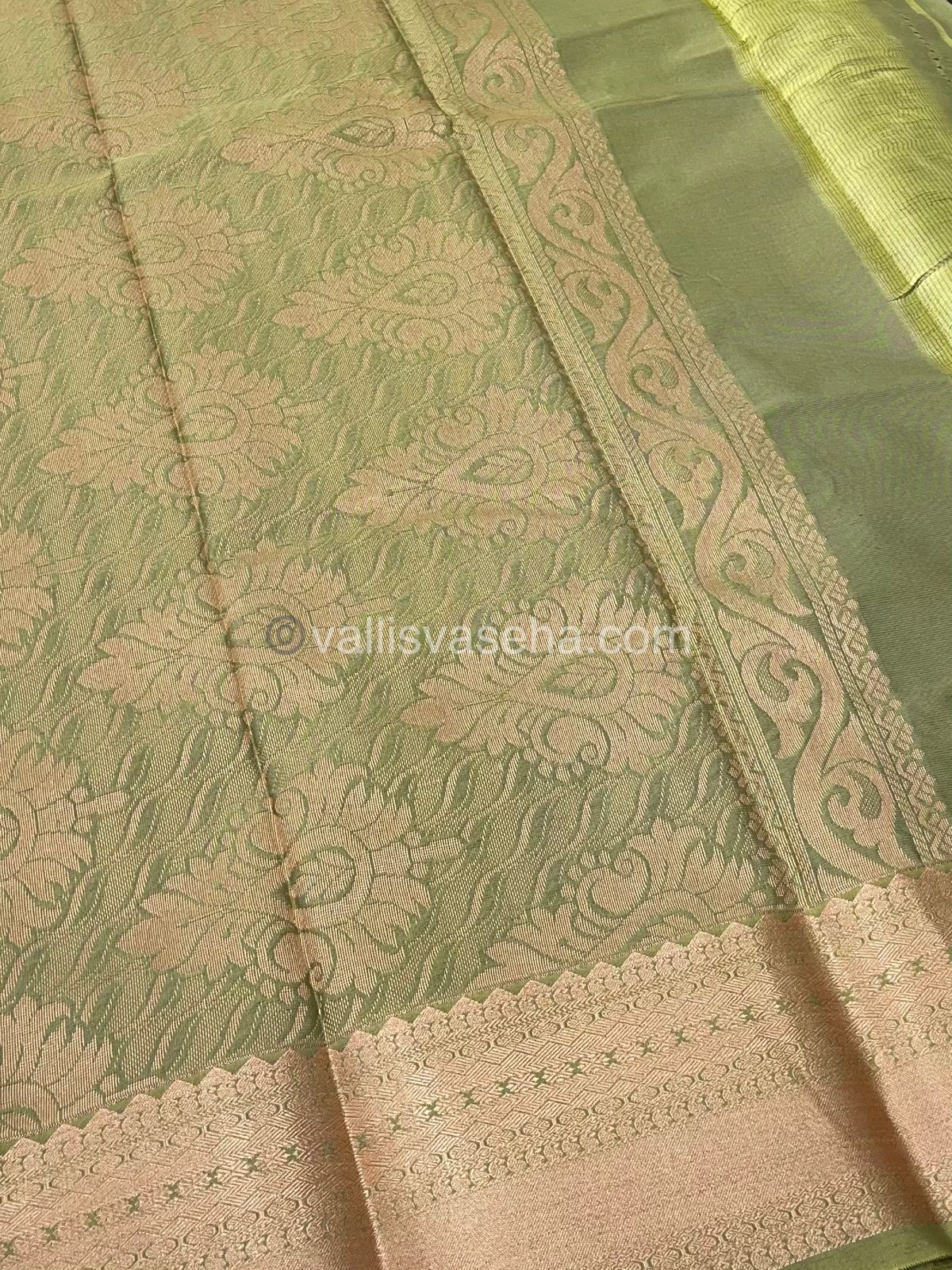 Semi Kanchipuram Soft Silk - VVSSS008