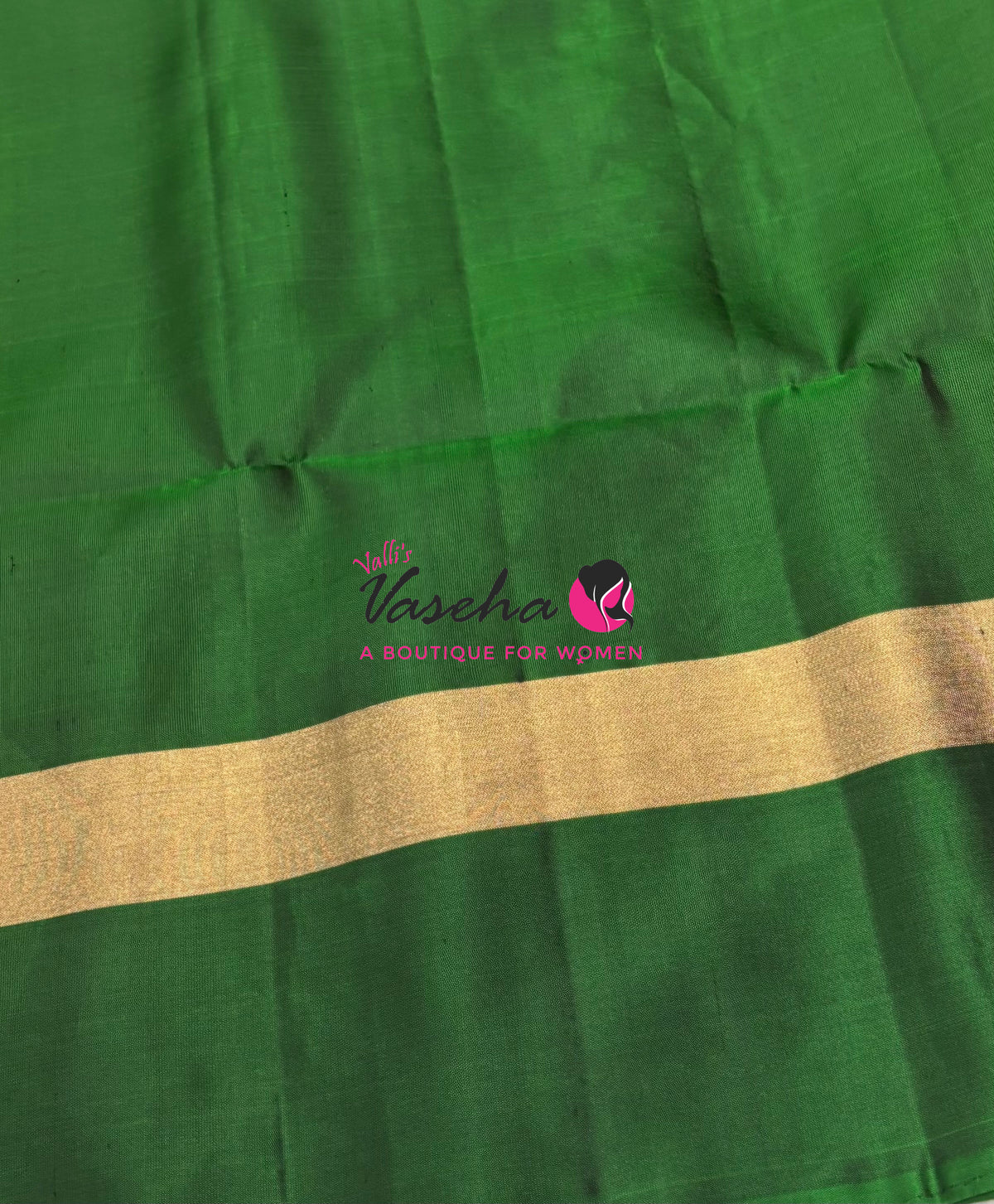 Pure Soft Silk Saree - Yellow & Green - VVPSS121