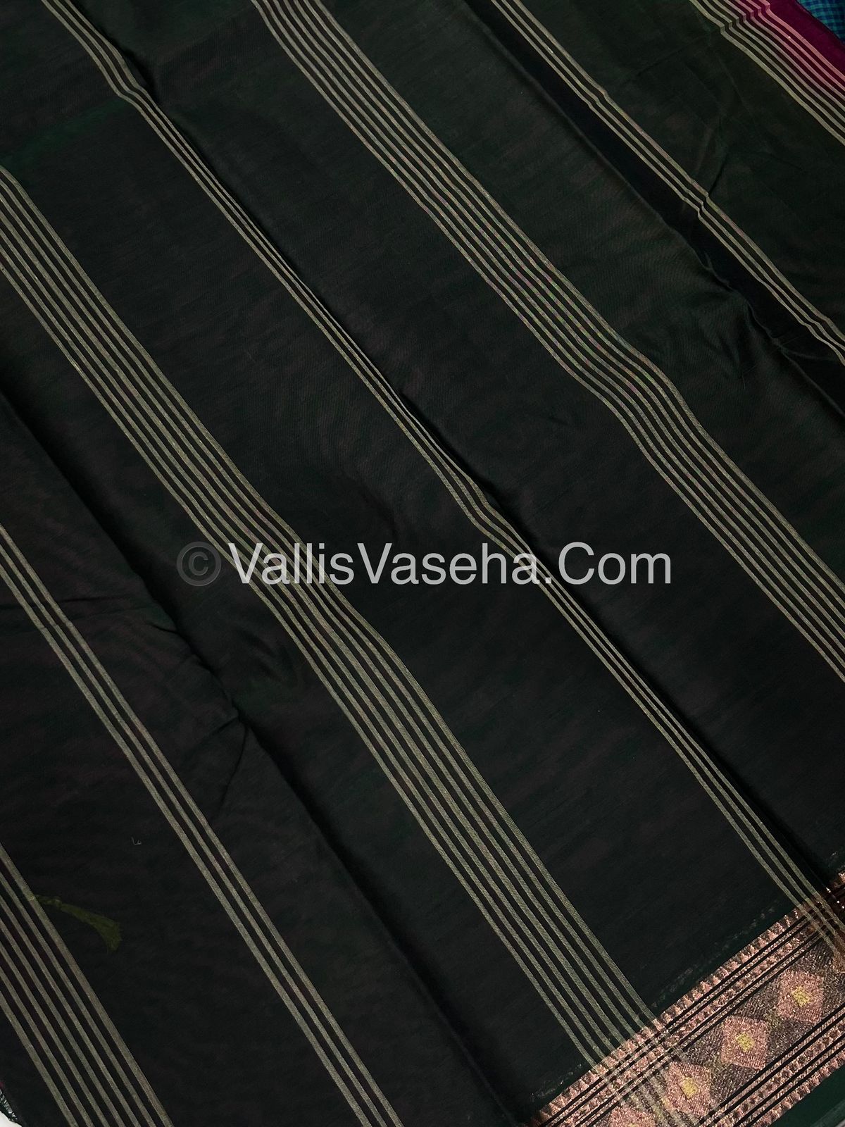 Dhaka Cotton Saree - VVDCS002