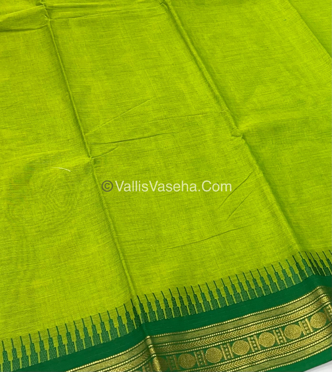 Kanchi Cotton Saree - VVKCS008