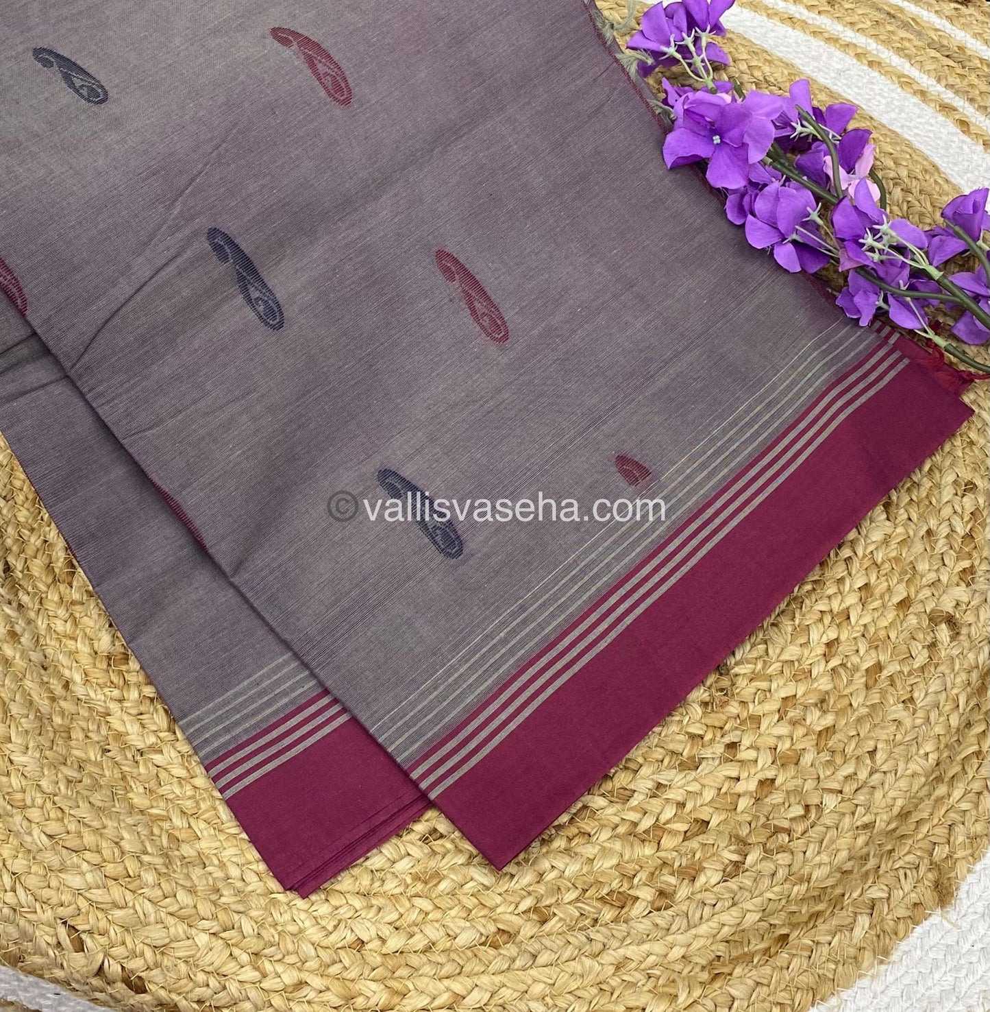 Handloom South Cotton Saree - VVSCS001