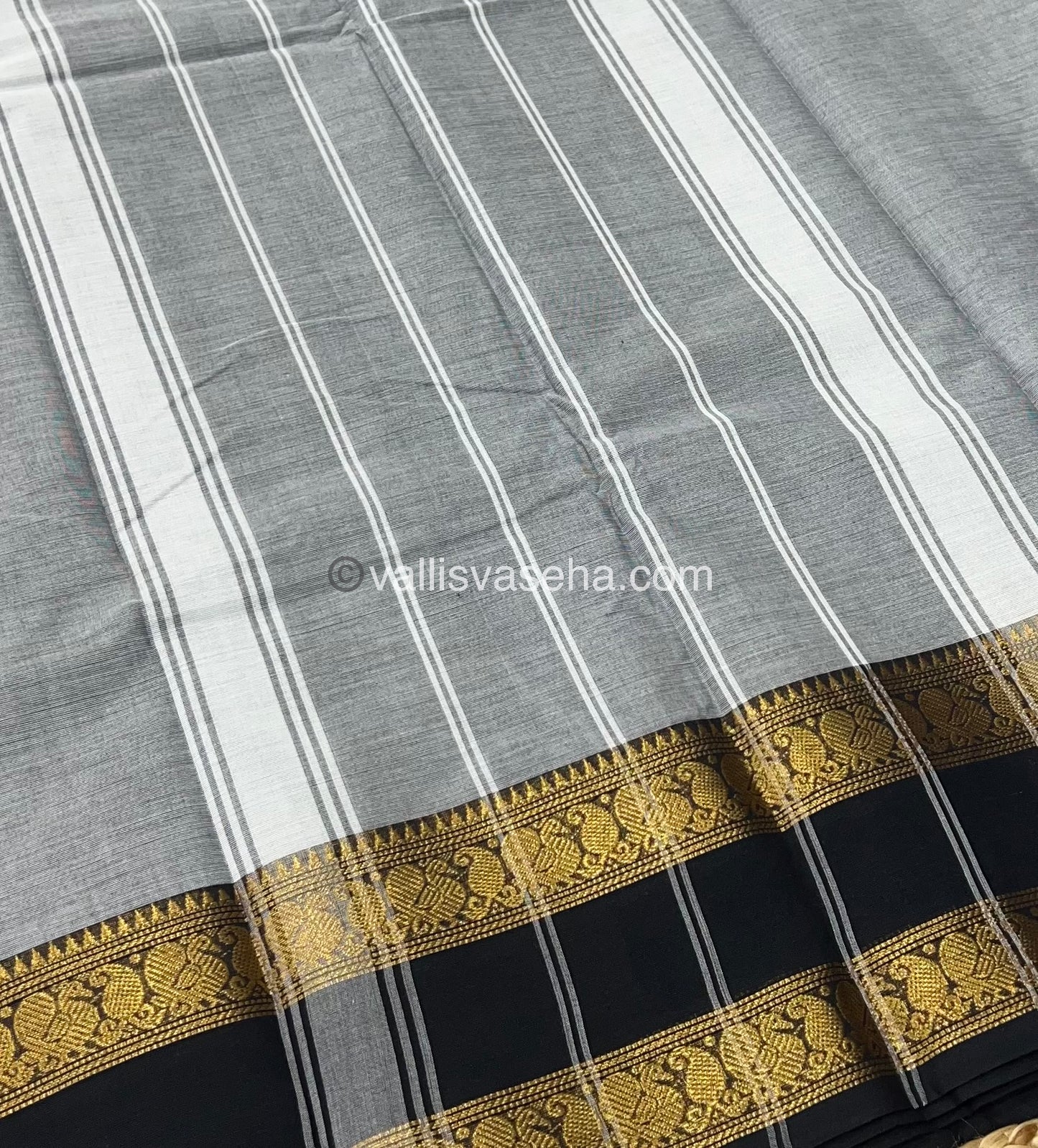 Kanchi Cotton Saree - VVKCS009